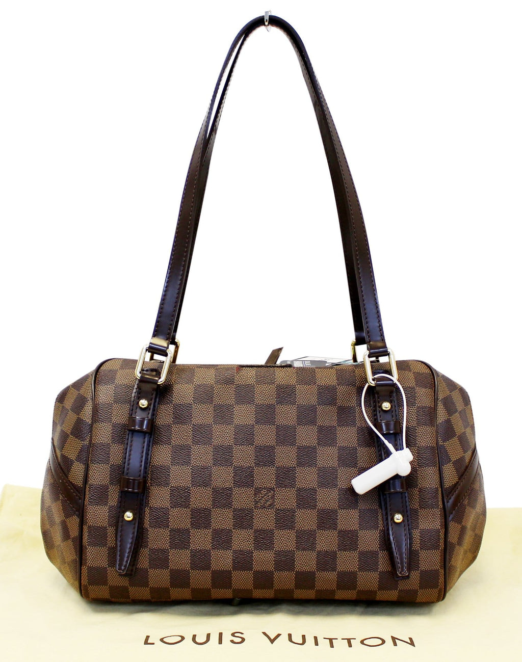 LOUIS VUITTON Damier Ebene Rivington PM Shoulder Bag  (  Please see the pictures )