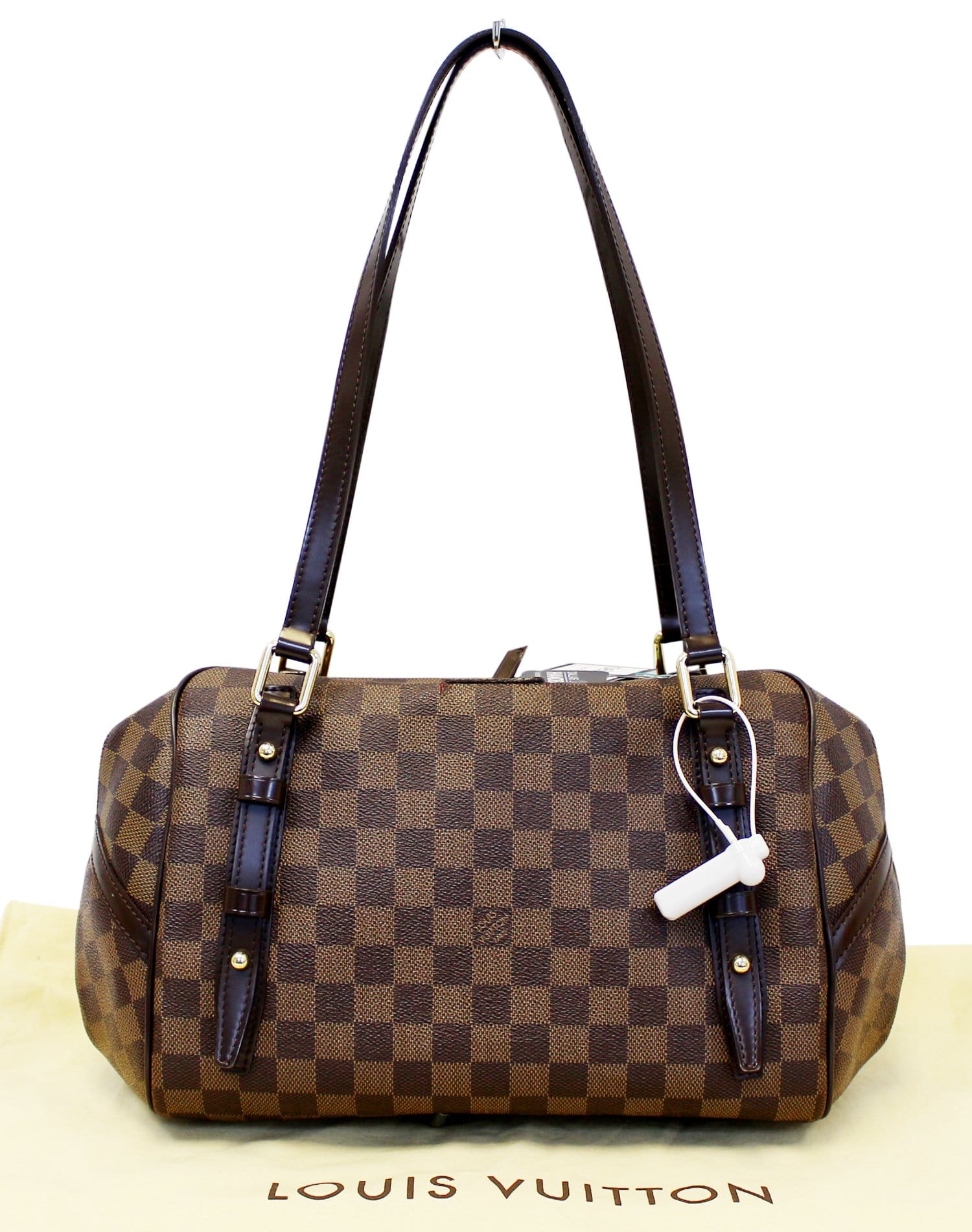 LOUIS VUITTON Damier Ebene Rivington PM Shoulder Bag  (  Please see the pictures )