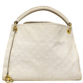 LOUIS VUITTON Artsy MM Empreinte Leather Shoulder Bag Beige