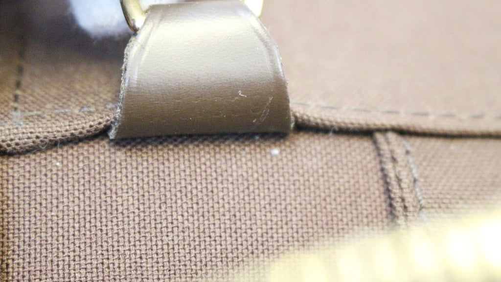 LOUIS VUITTON Damier Ebene Greenwich PM Travel Bag