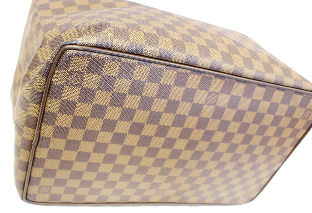LOUIS VUITTON Damier Ebene Greenwich PM Travel Bag