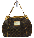 LOUIS VUITTON Monogram Galliera PM Brown Shoulder Handbag