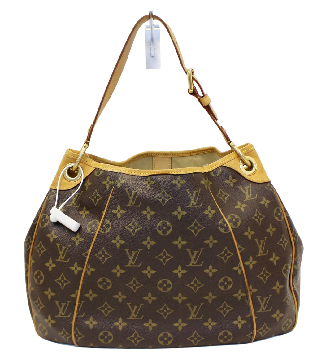 LOUIS VUITTON Monogram Galliera PM Brown Shoulder Handbag