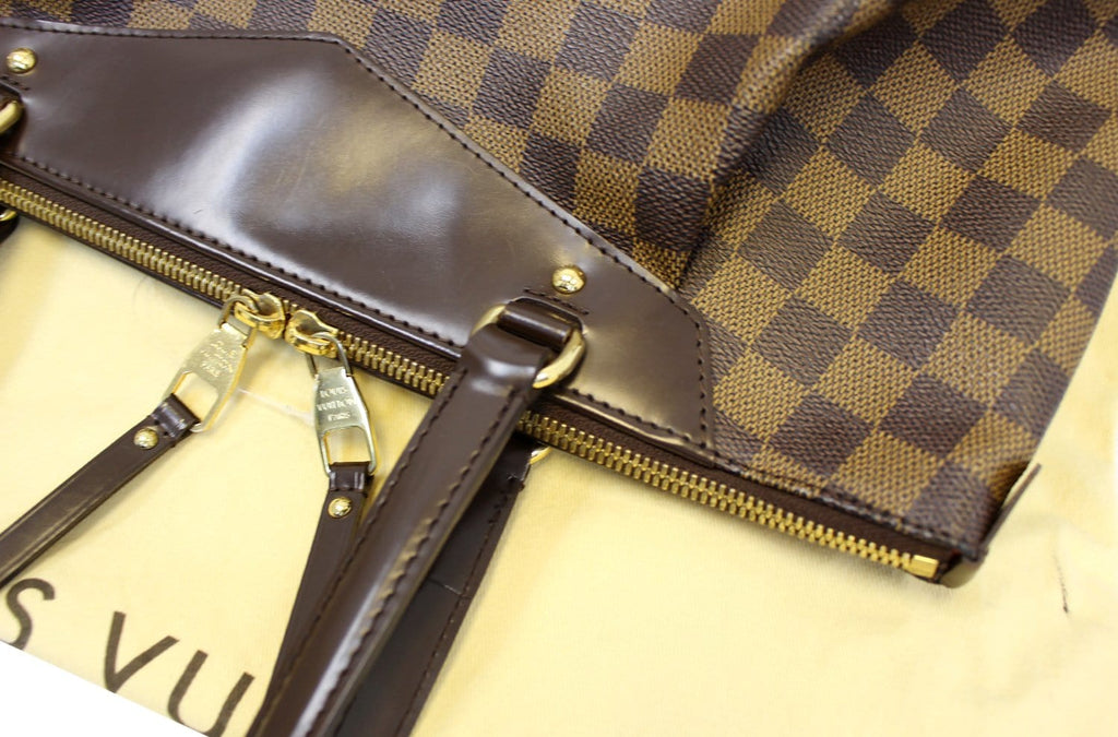 Louis Vuitton Damier Ebene Westminster GM Tote Shoulder Handbag