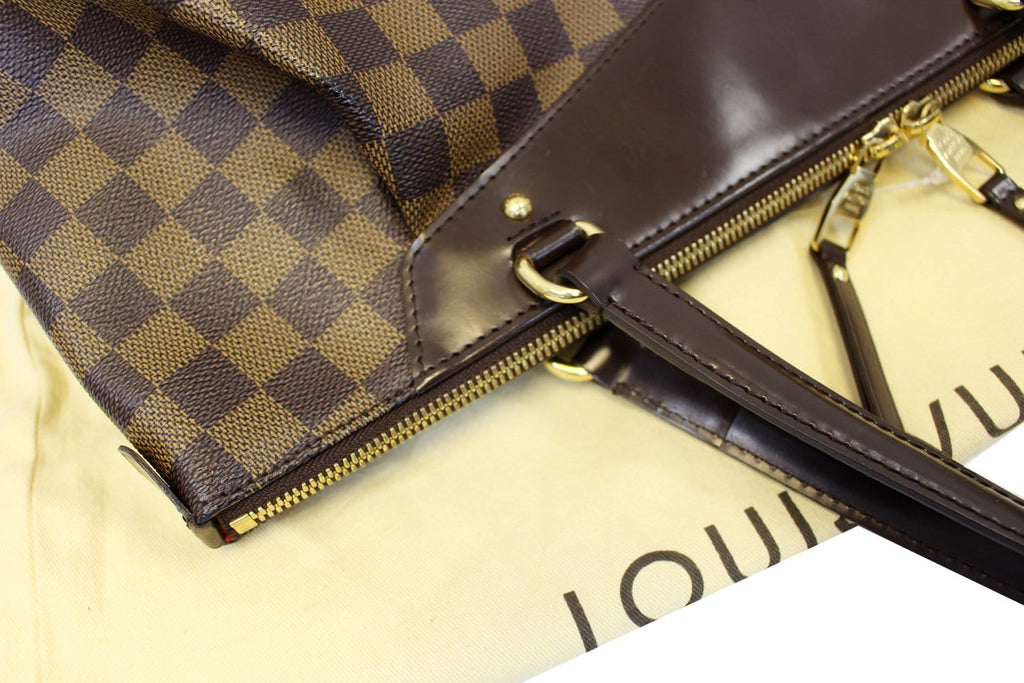 Louis Vuitton Damier Ebene Westminster GM Tote Shoulder Handbag