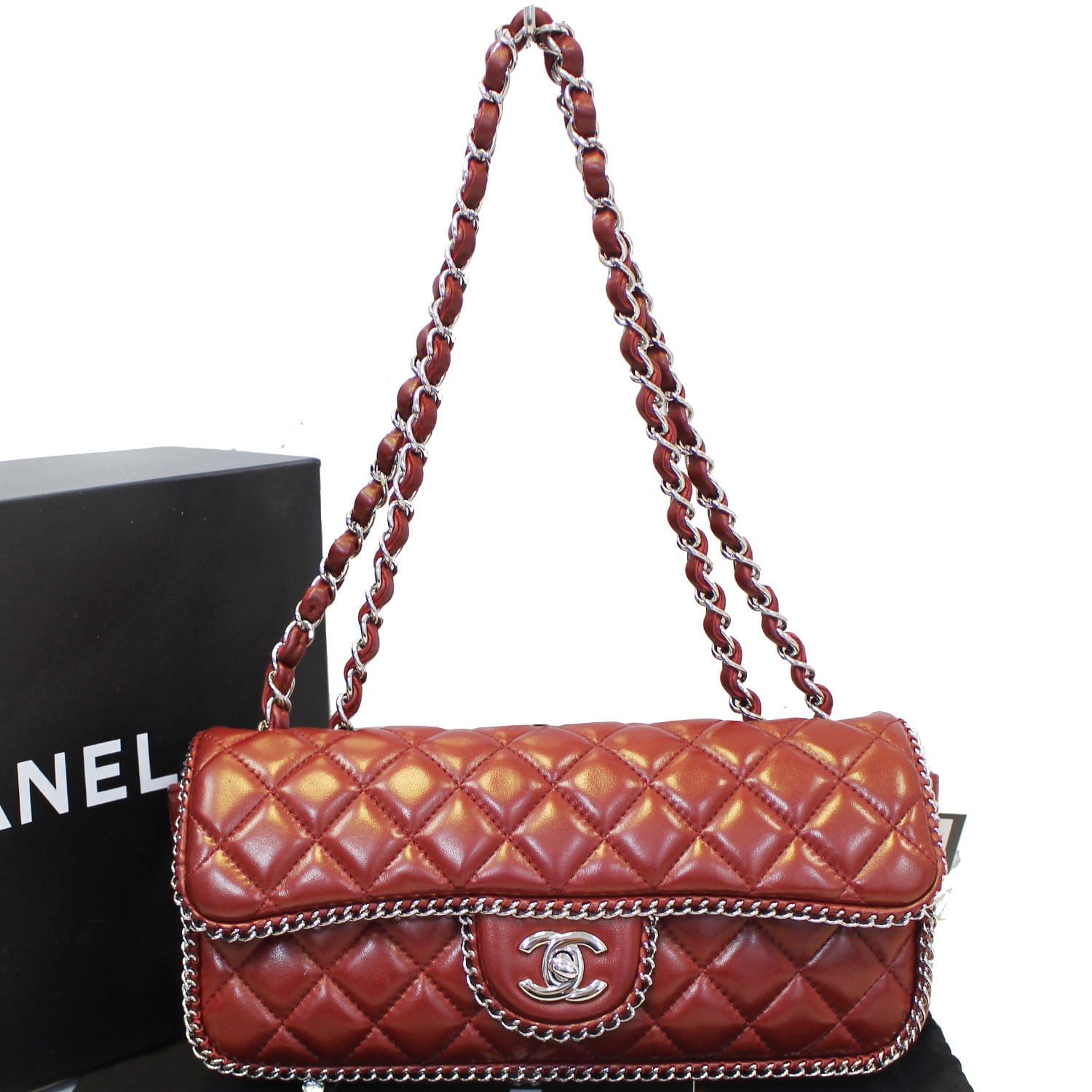Chanel Classic Single Flap Chain Around Quilted  Shoulder Bag