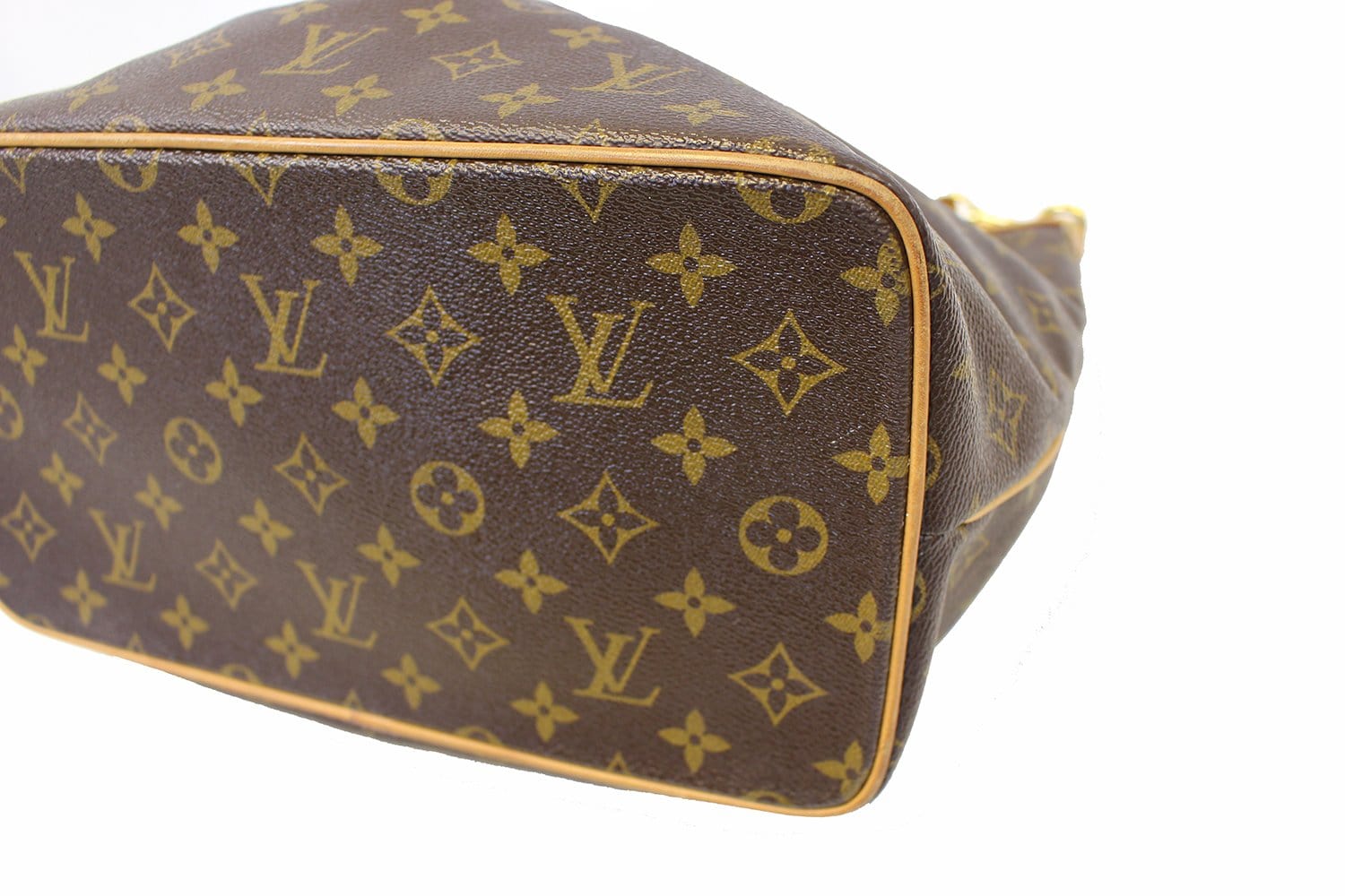 LOUIS VUITTON Monogram Canvas Palermo PM Brown Shoulder Bag