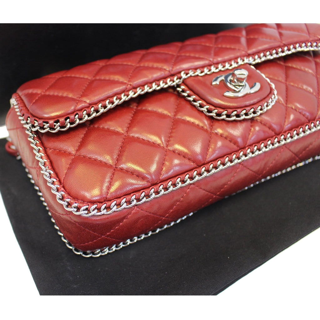 Chanel Classic Single Flap Chain Around Quilted  Shoulder Bag