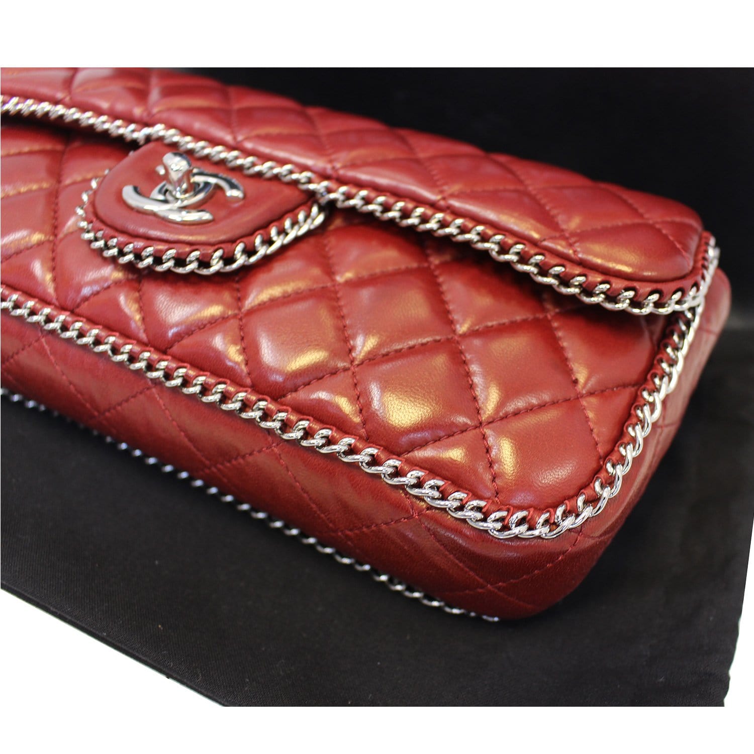Chanel Classic Single Flap Chain Around Quilted  Shoulder Bag