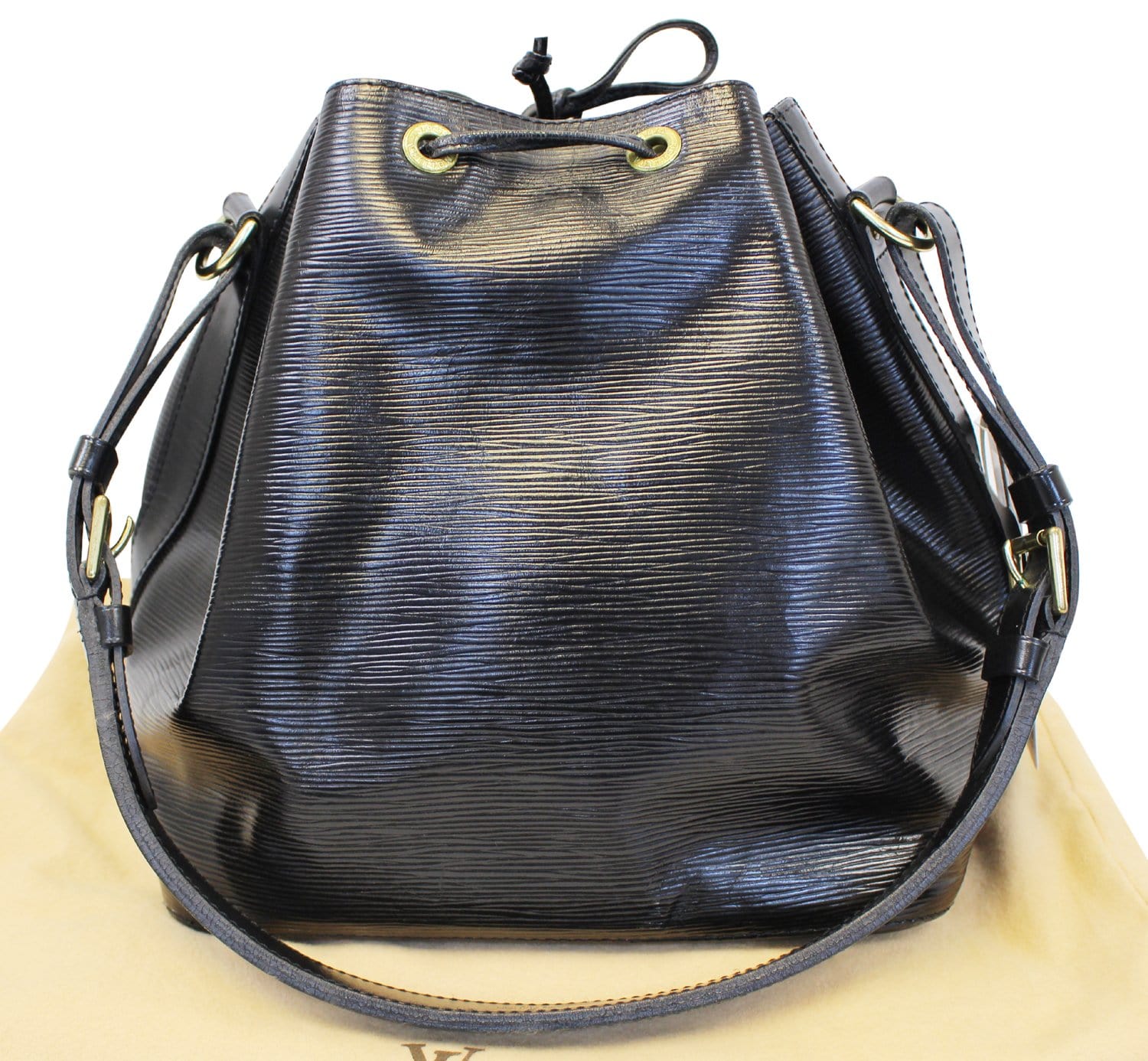 LOUIS VUITTON Epi Leather Petit Noe Black Shoulder Bag - Sale