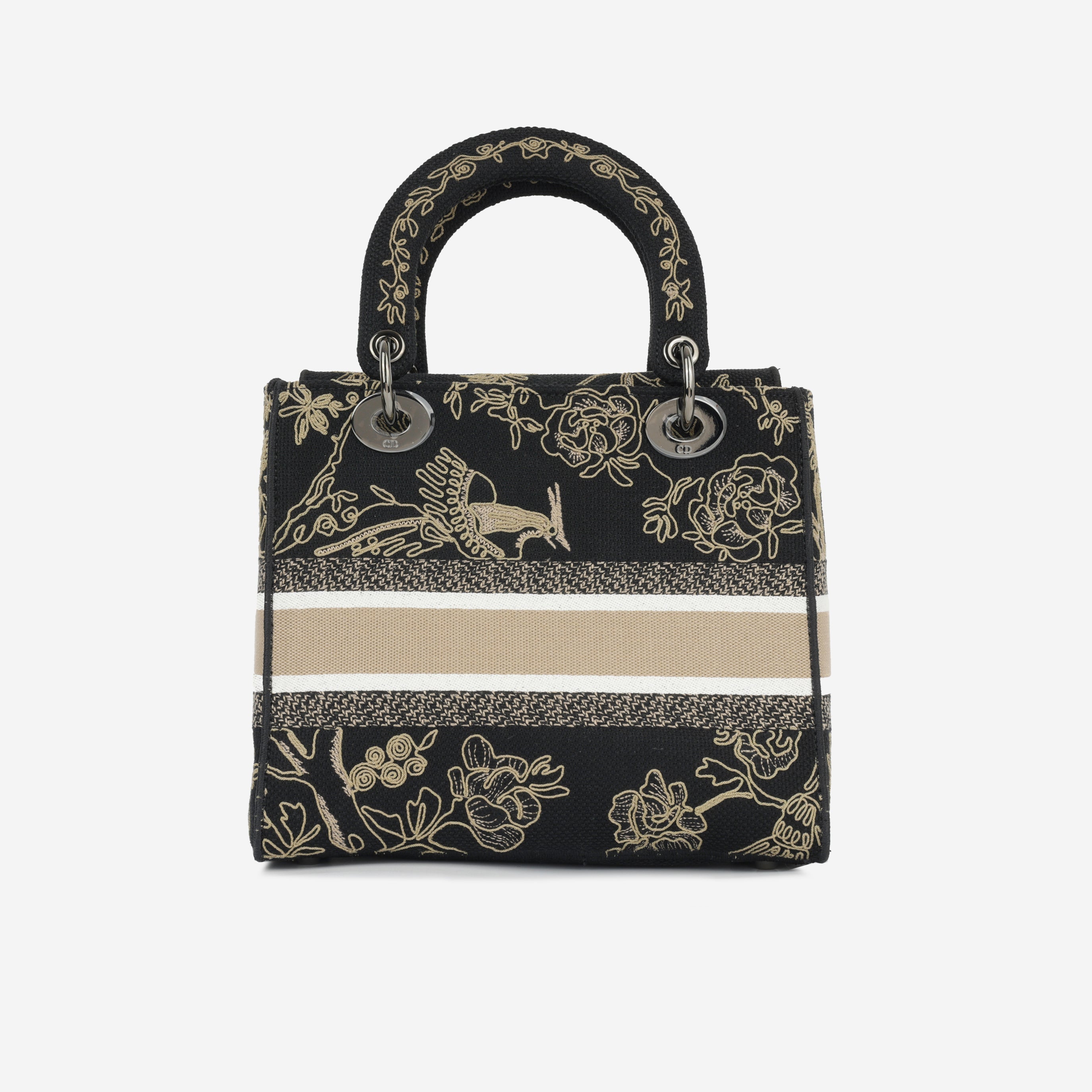 MeDiorum Lady D-Lite - Black Embroidered Toile
