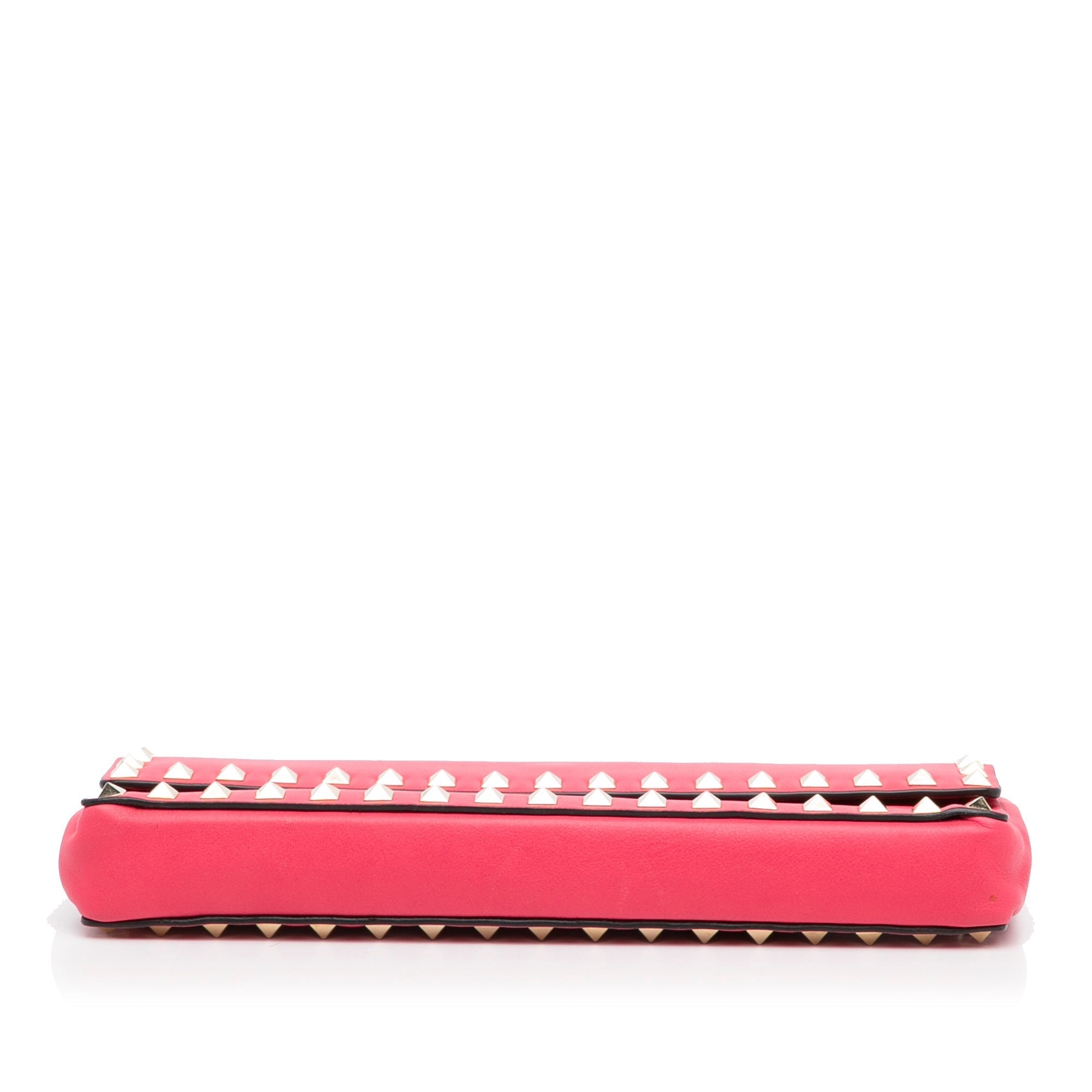 Valentino Rockstud Clutch Pink