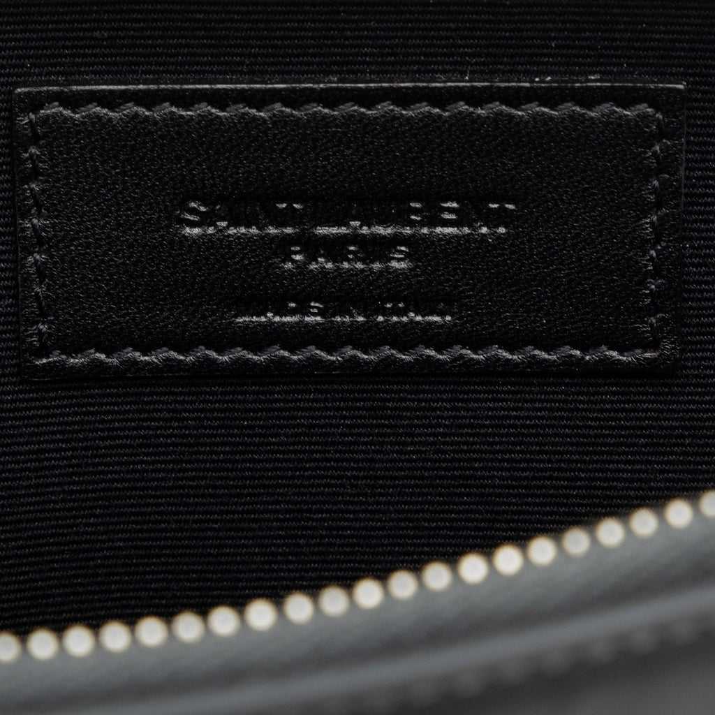 Yves Saint Laurent Clutch Leather Black