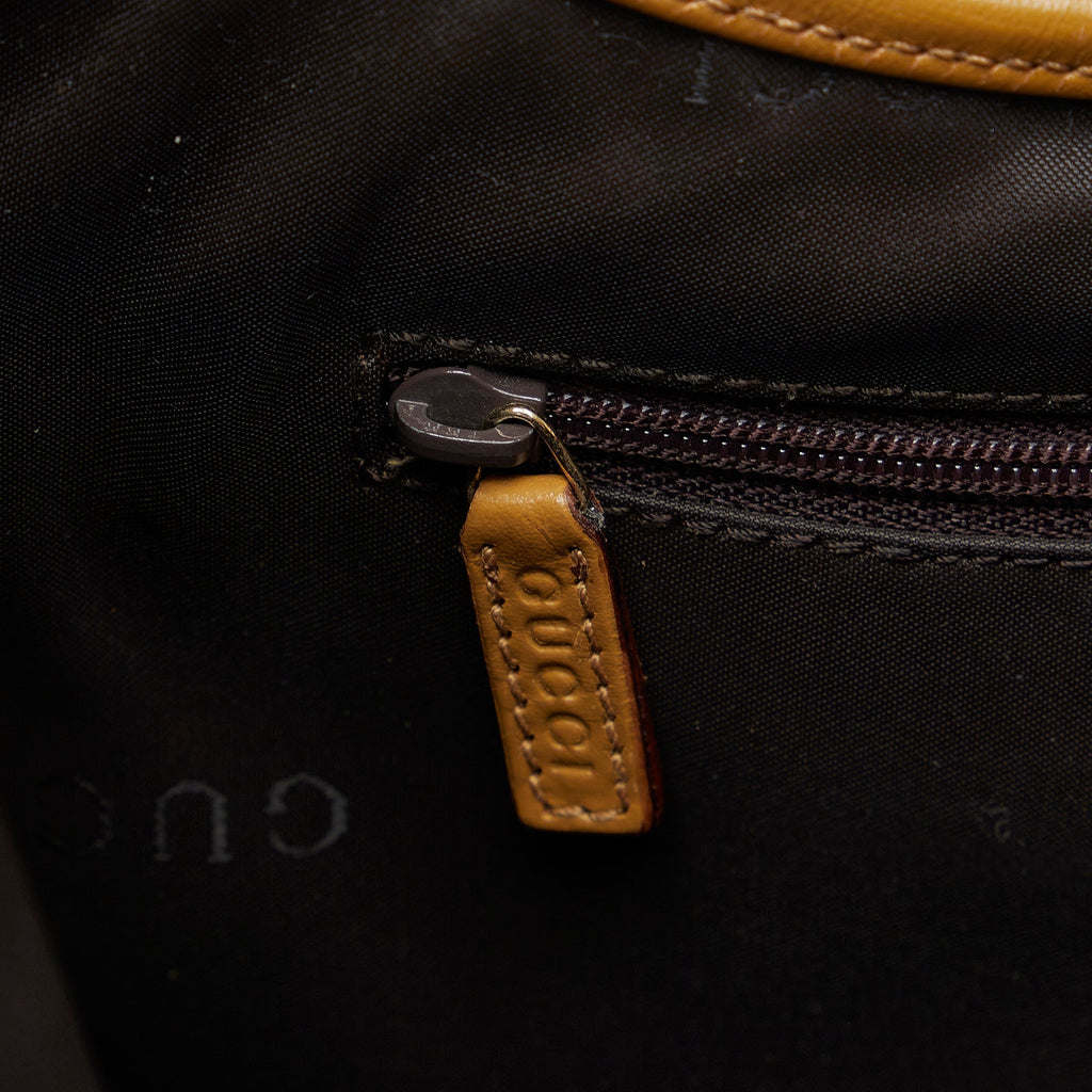 Gucci Jackie Shoulder Bag Brown GG Canvas