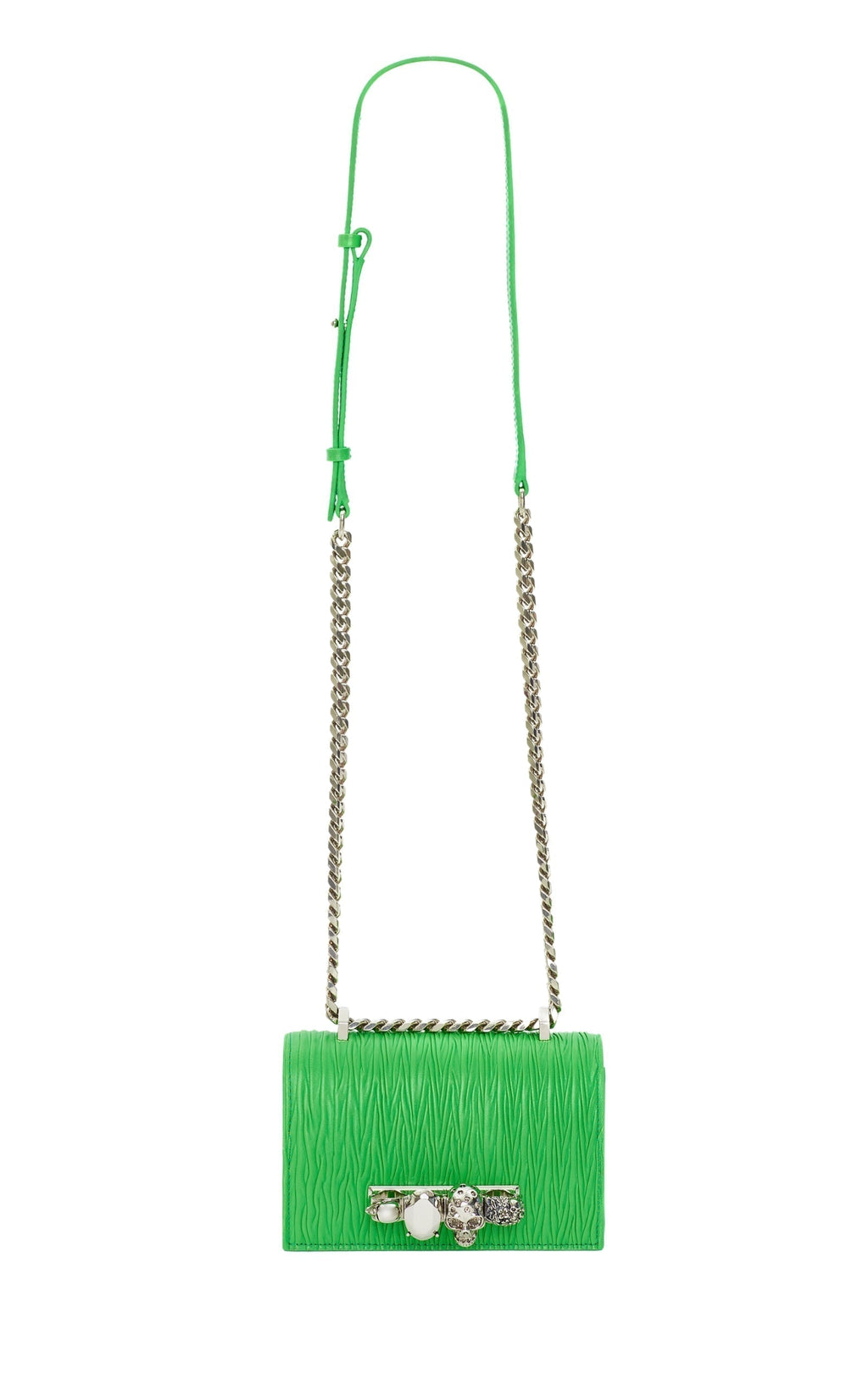 Jewelled Small Crossbody Satchel Bag