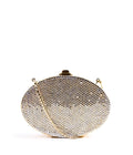 Judith Leiber Oval Crystal Clutch