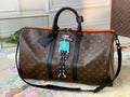 M45616 Keepall Bandoulière 50 Monogram leather travel bag