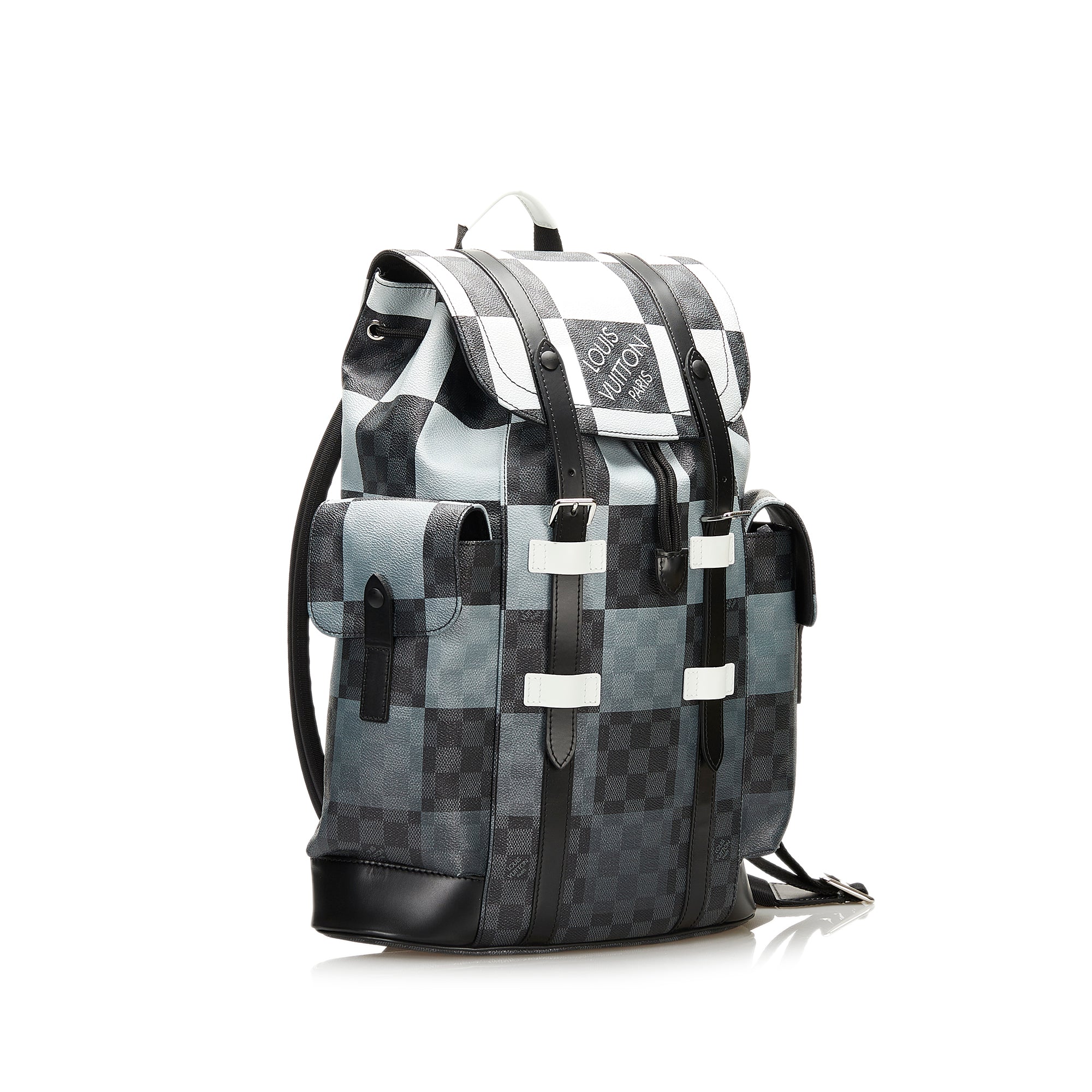 Louis Vuitton Christopher Backpack Giant Damier Graphite Canvas