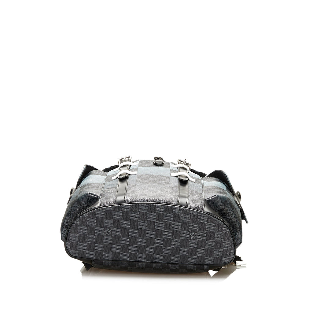 Louis Vuitton Christopher Backpack Giant Damier Graphite Canvas