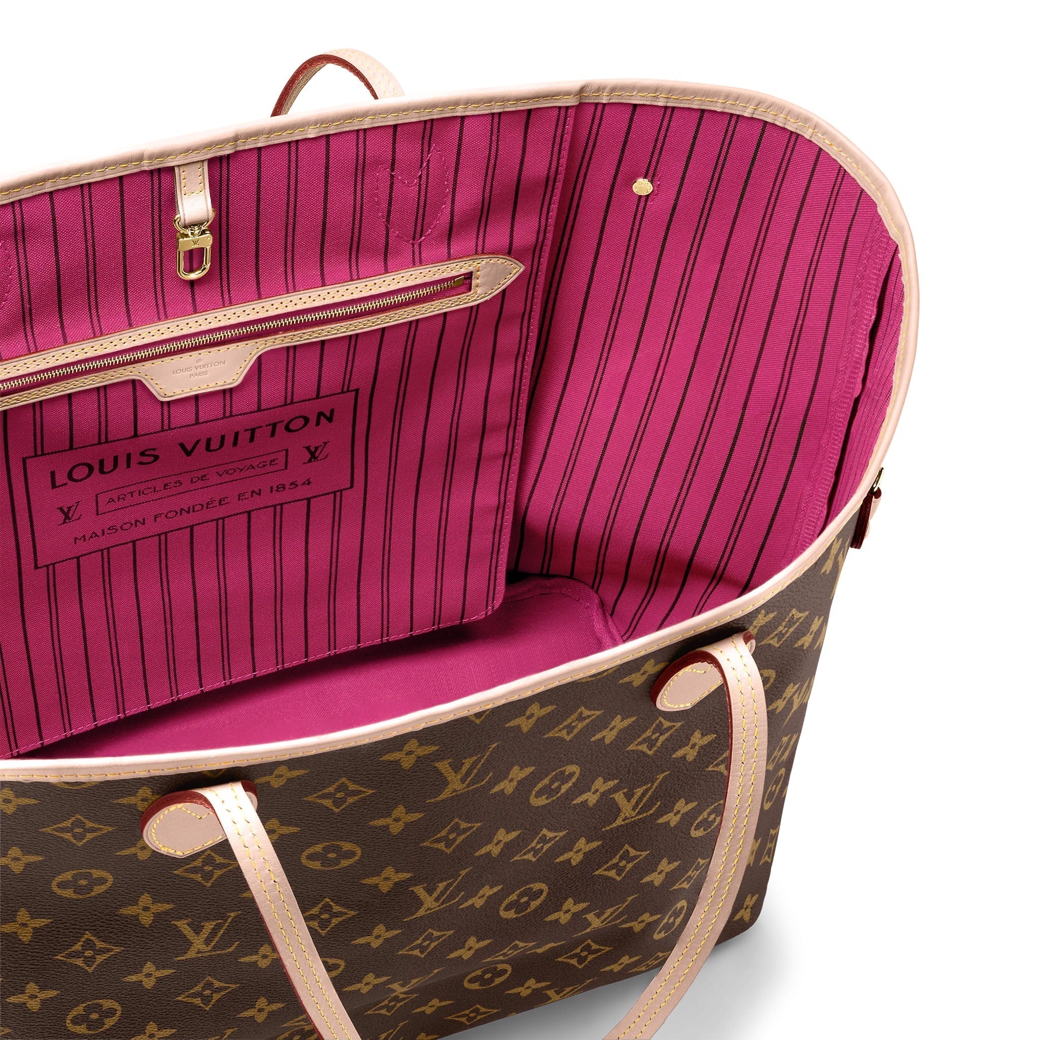 LOUIS VUITTON MONOGRAM NEVERFULL GM TOTE BAG
