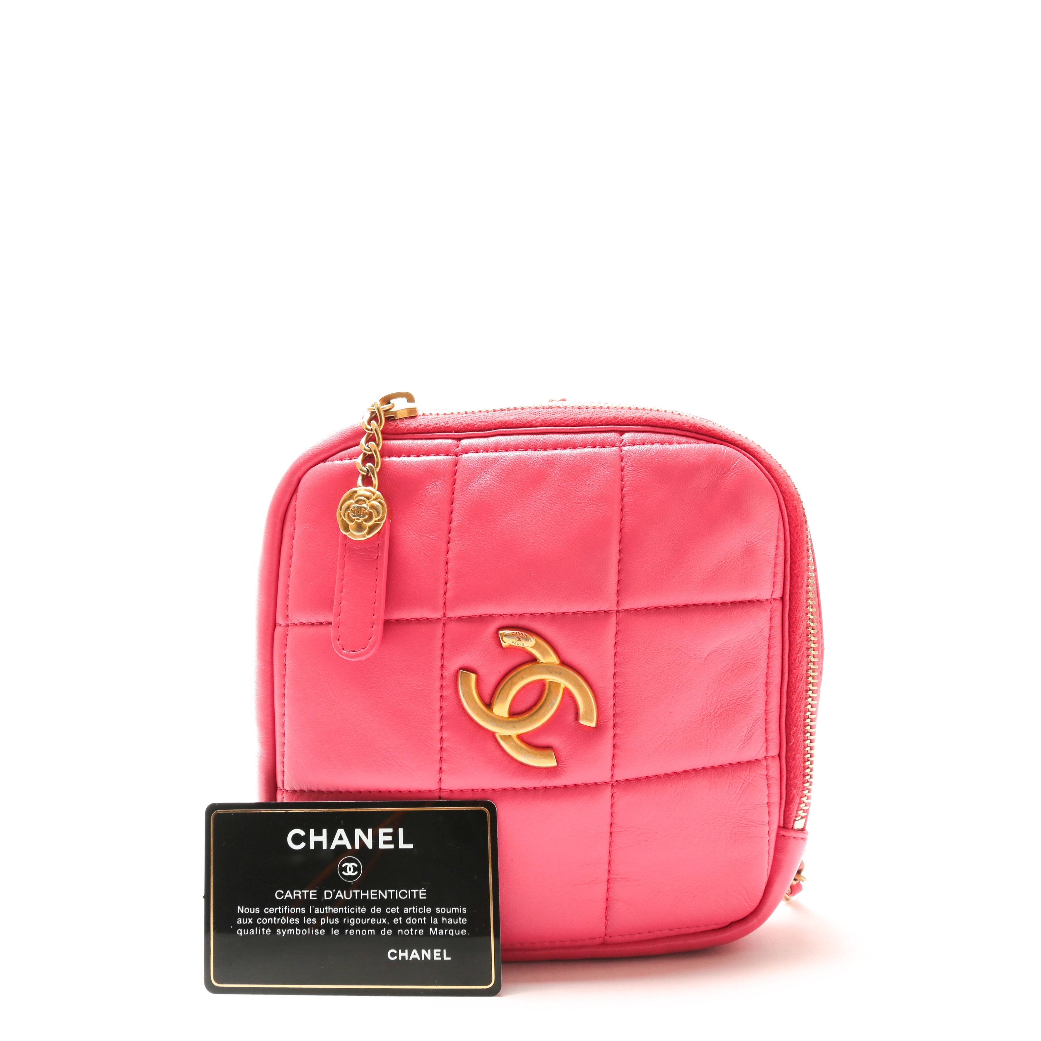 CHANEL Dioramond Crossbody Chain- Pink
