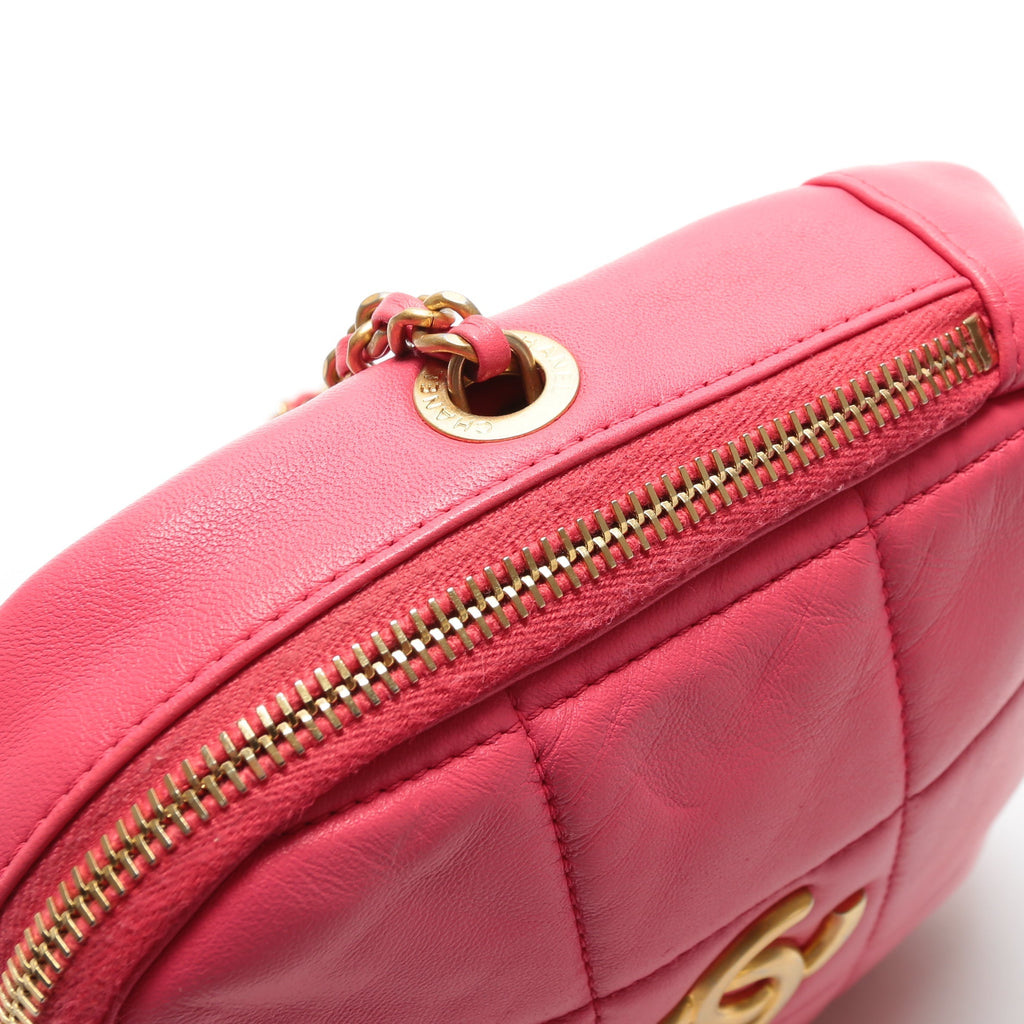 CHANEL Dioramond Crossbody Chain- Pink