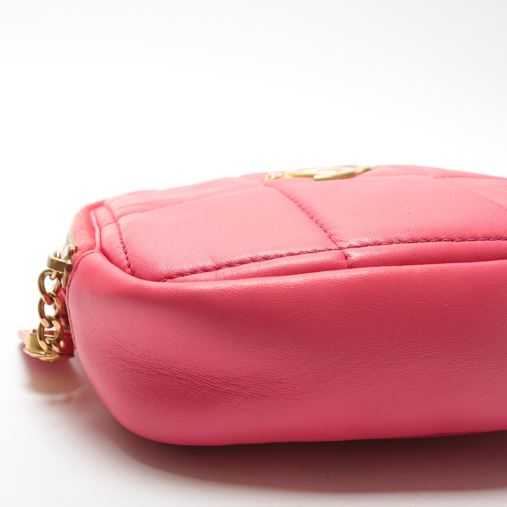 CHANEL Dioramond Crossbody Chain- Pink