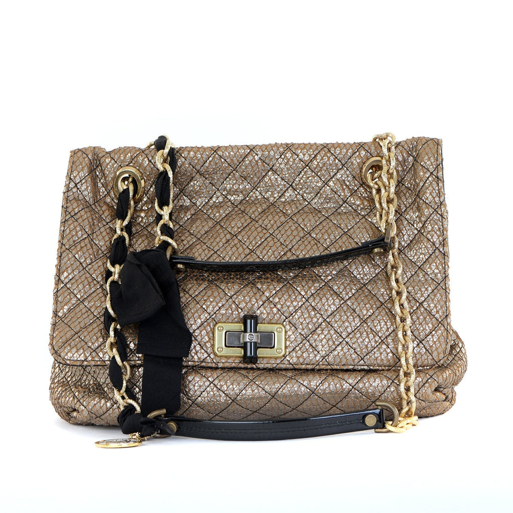 Happy Quilted Shoulder Bag