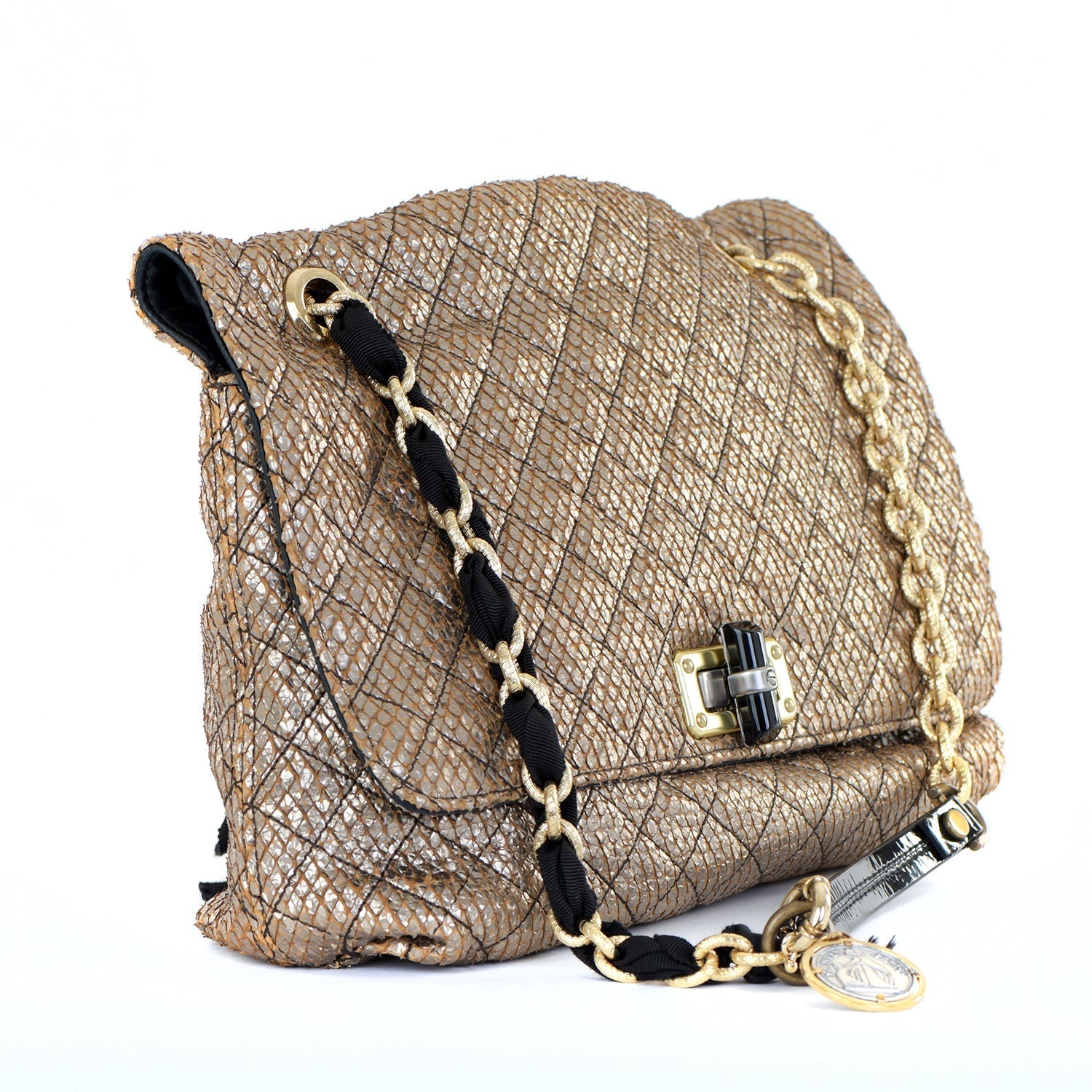 Happy Quilted Shoulder Bag