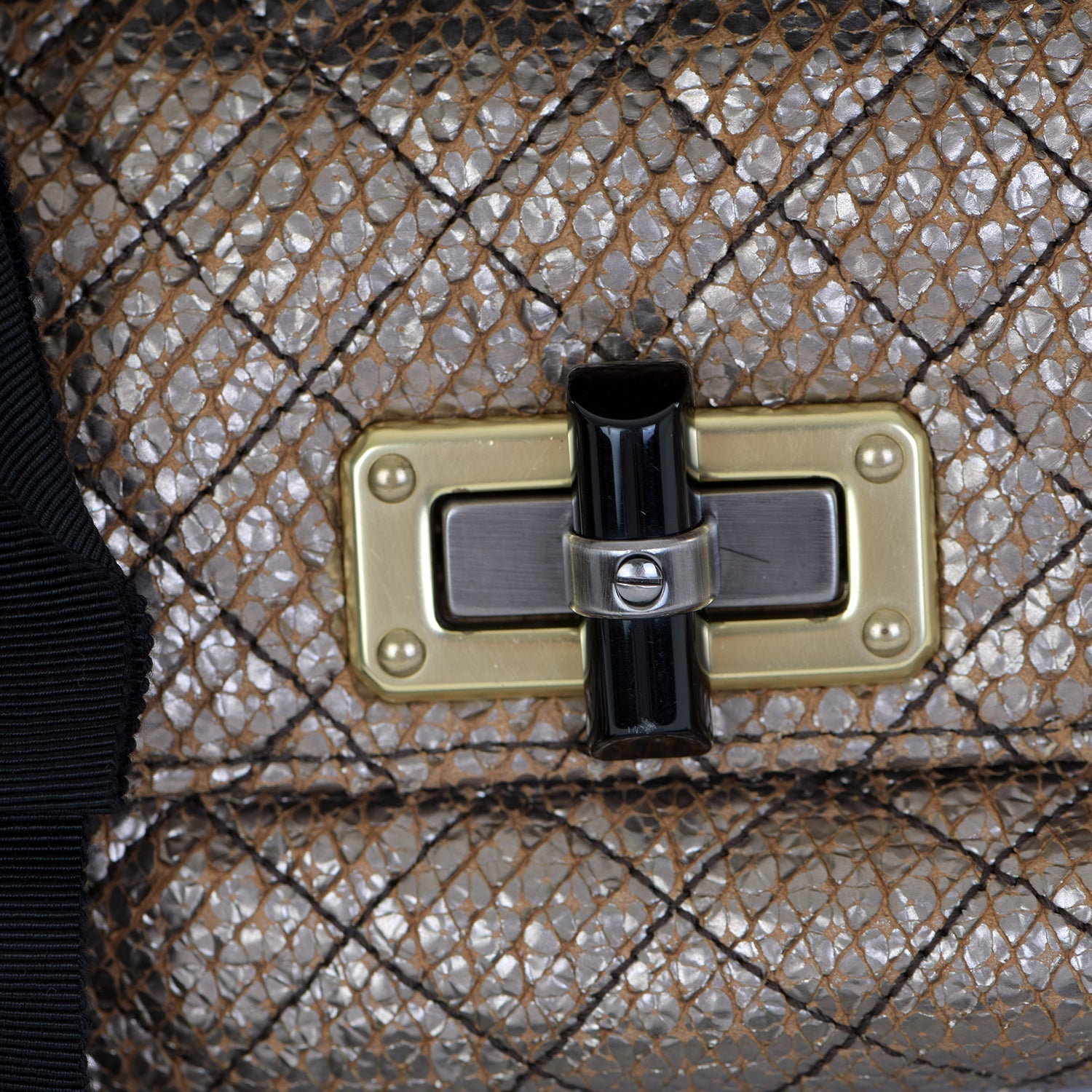 Happy Quilted Shoulder Bag