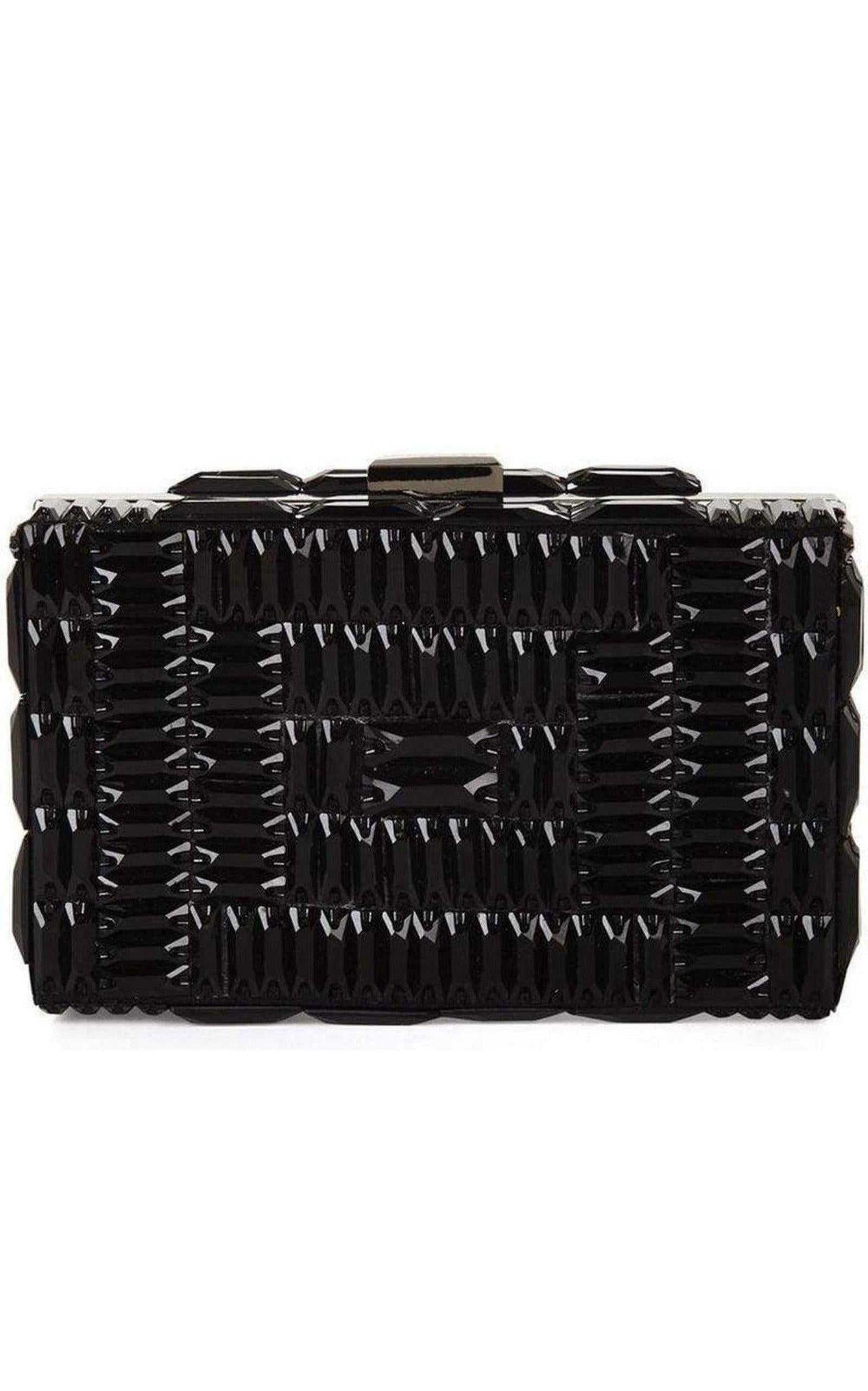 Lexi Large Beaded Box Clutch