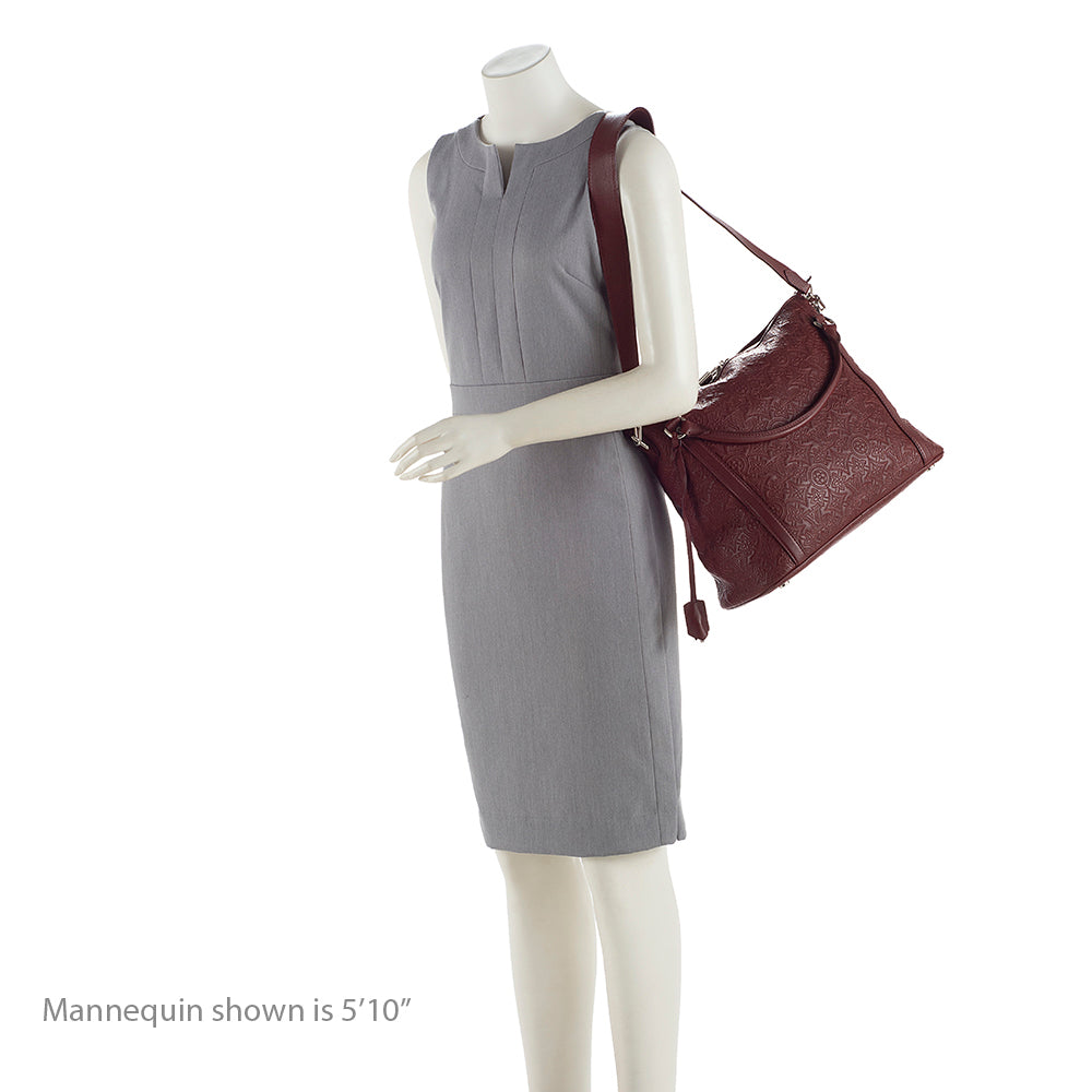 Louis Vuitton Antheia Leather Ixia PM Tote (SHF-19512)