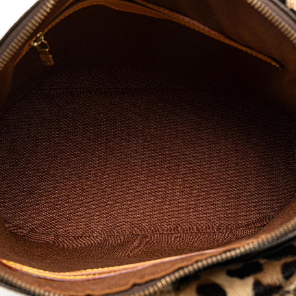 Louis Vuitton Azzedine Alaia Monogram Leopard Alma (SHG-shEsoa)