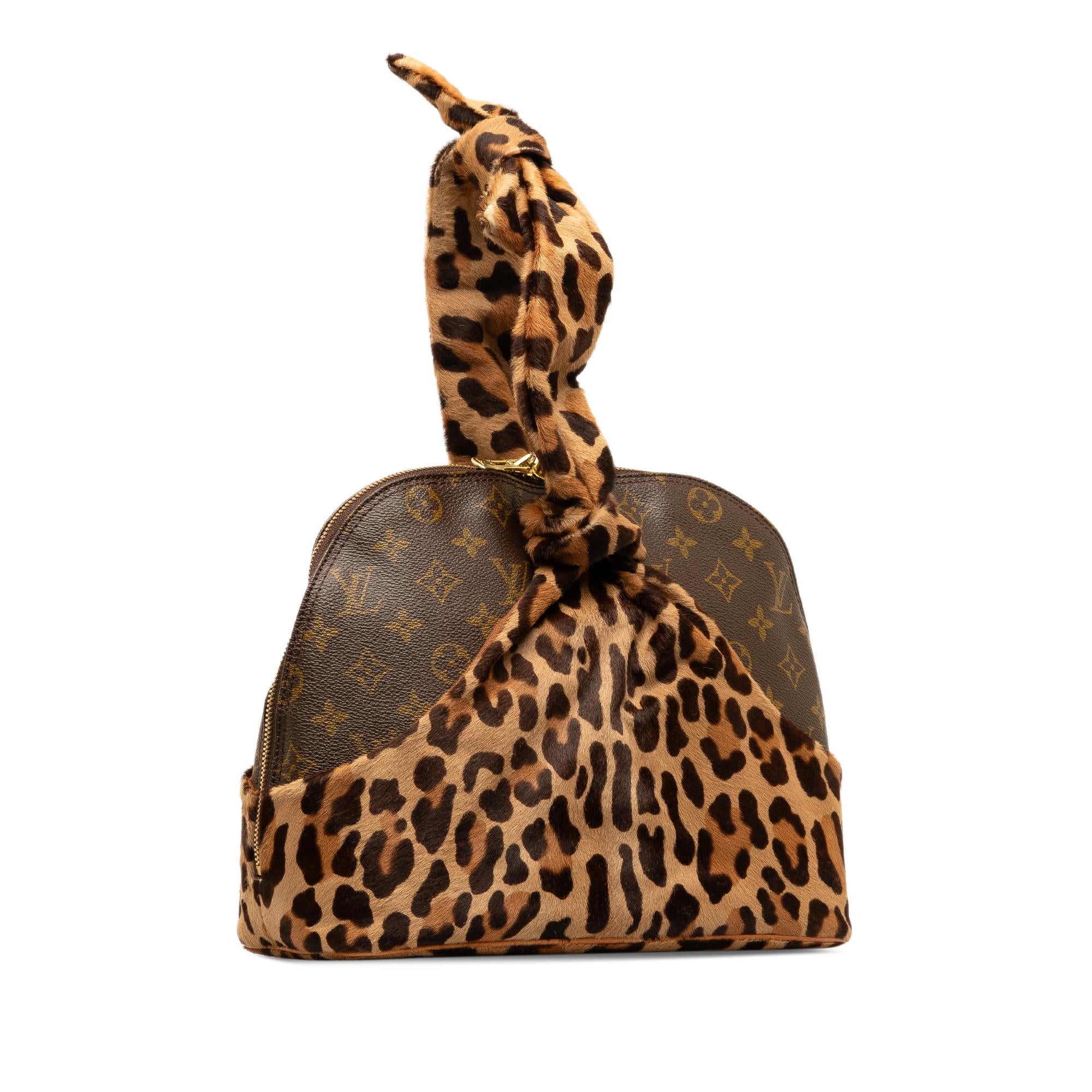 Louis Vuitton Azzedine Alaia Monogram Leopard Alma (SHG-V8hlEd)
