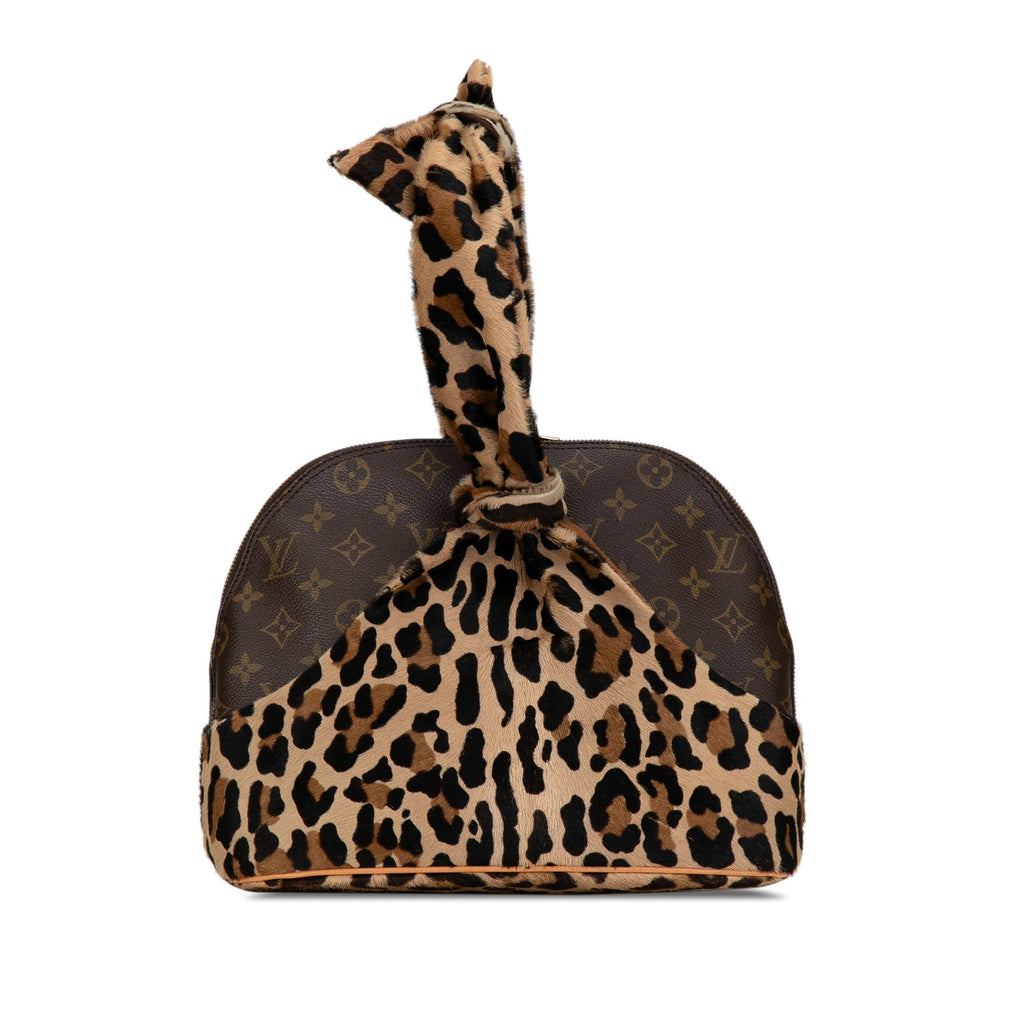 Louis Vuitton Azzedine Alaia Monogram Leopard Alma (SHG-L0f7qn)