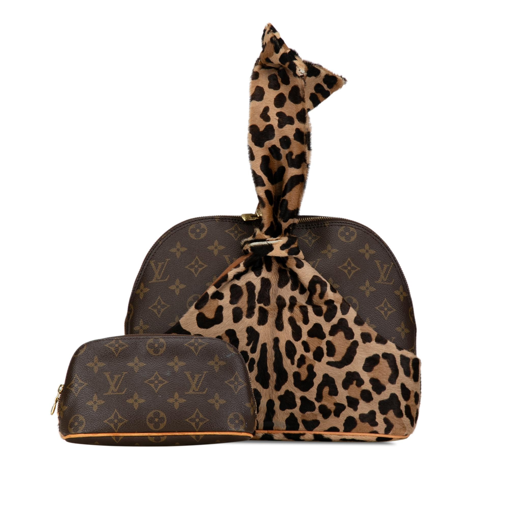 Louis Vuitton Azzedine Alaia Monogram Leopard Alma (SHG-L0f7qn)