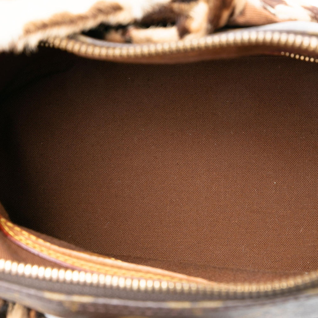 Louis Vuitton Azzedine Alaia Monogram Leopard Alma