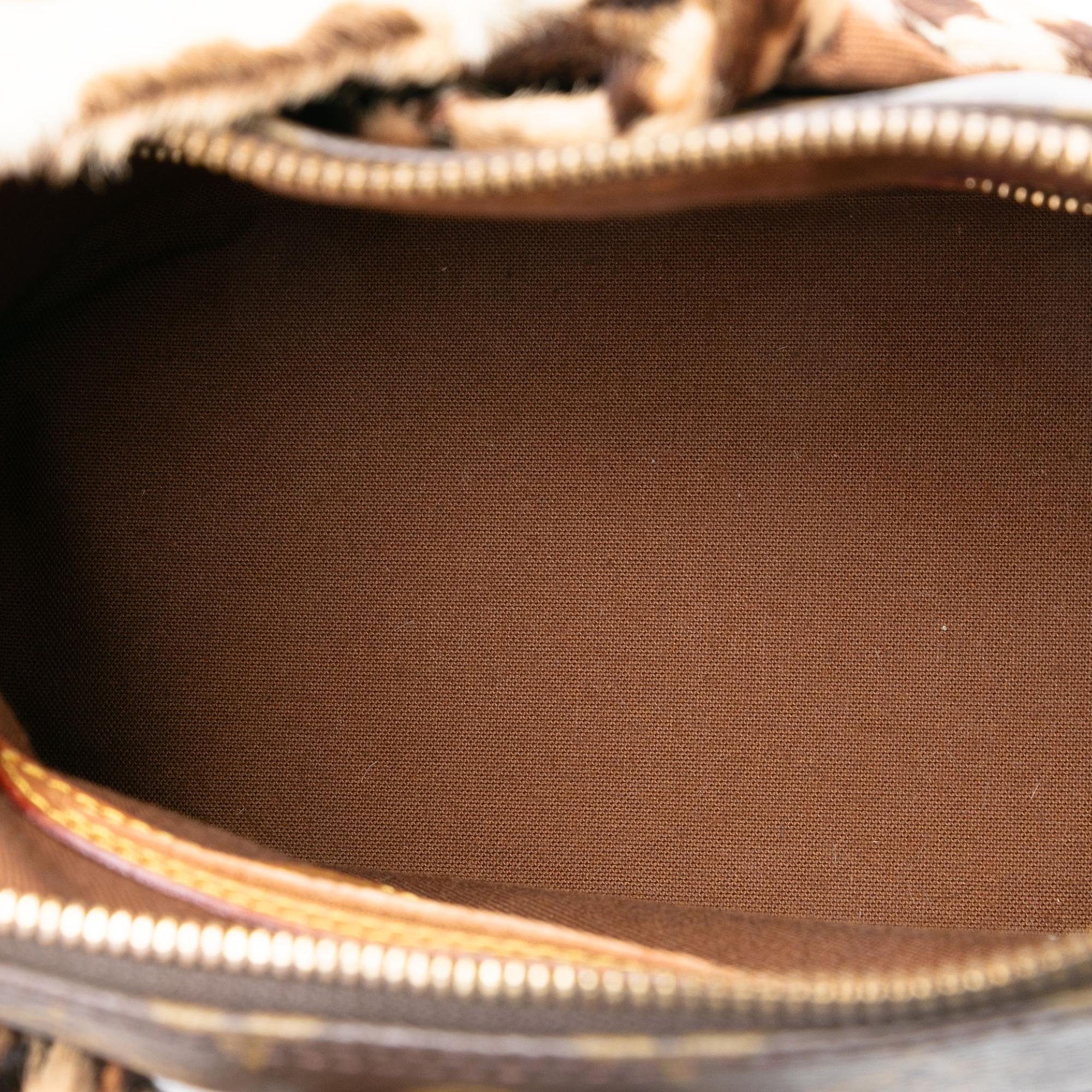 Louis Vuitton Azzedine Alaia Monogram Leopard Alma