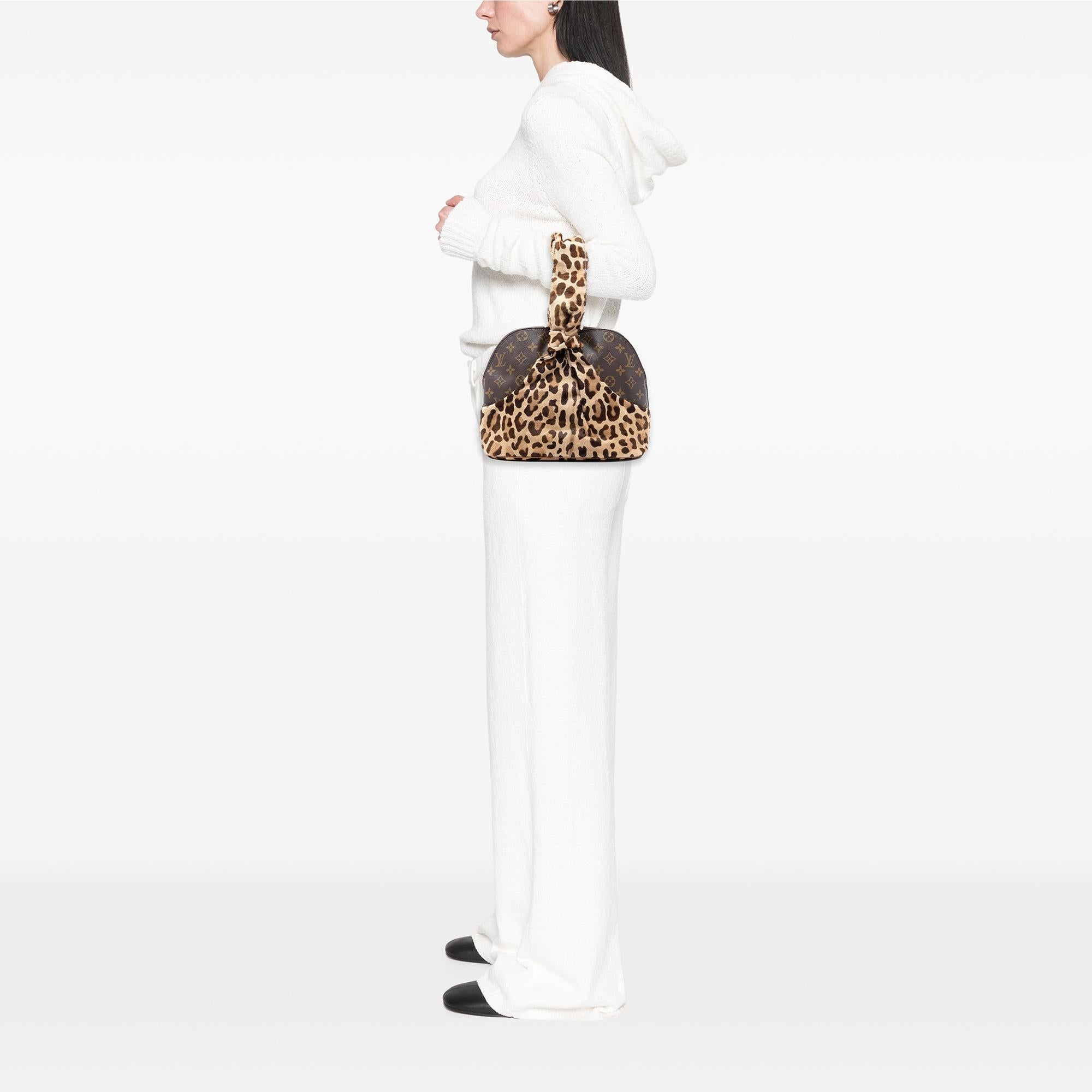 Louis Vuitton Azzedine Alaia Monogram Leopard Alma