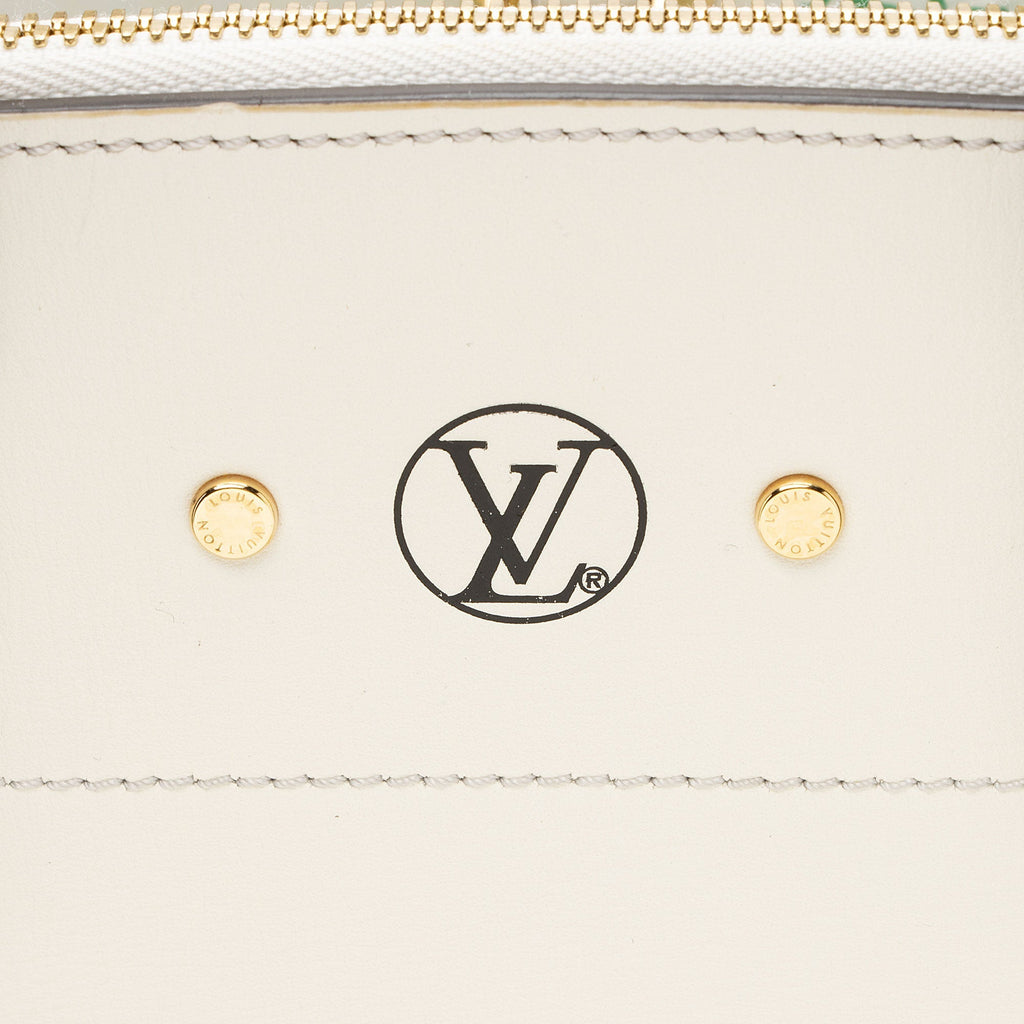 Louis Vuitton Calfskin City Steamer MM Tote