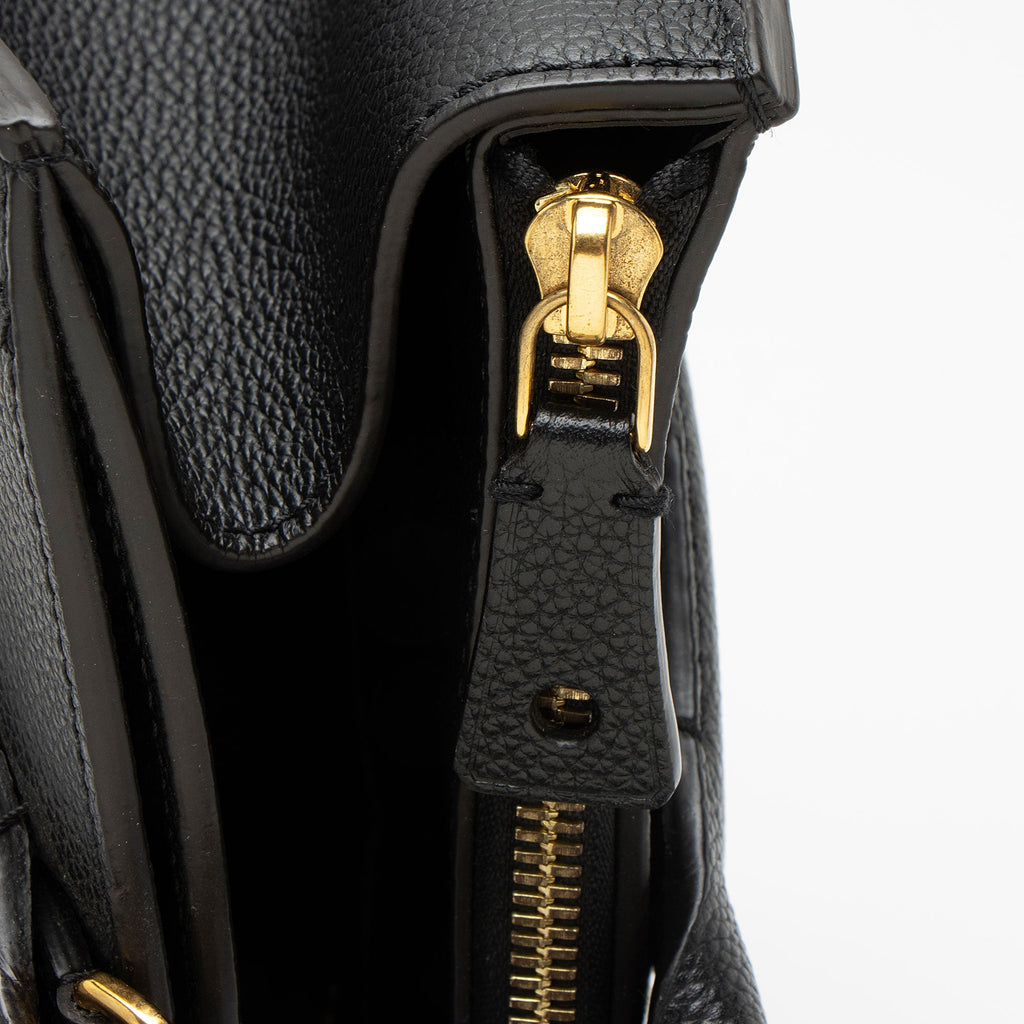 Louis Vuitton Calfskin City Steamer MM Tote