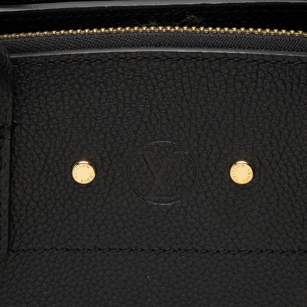Louis Vuitton Calfskin City Steamer MM Tote