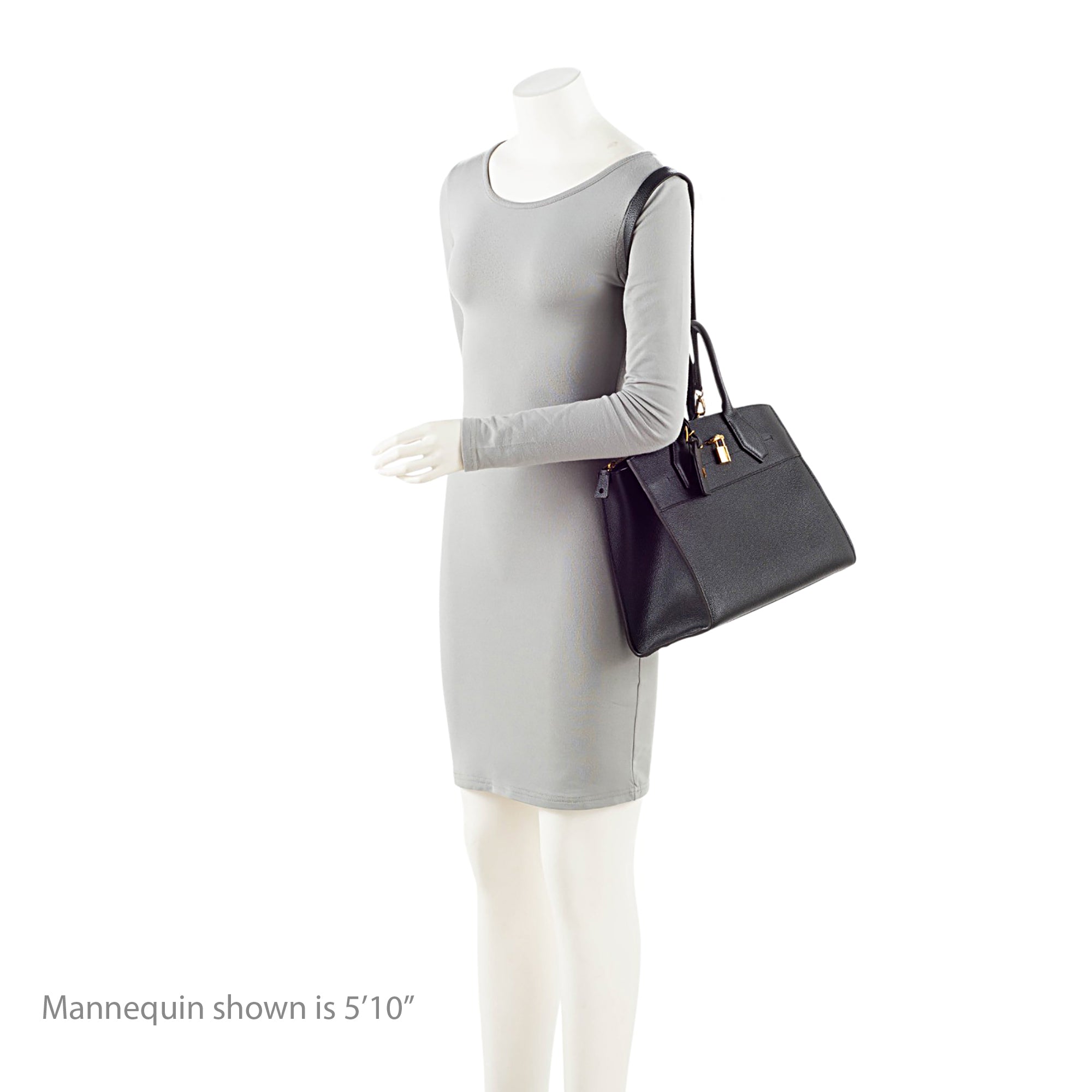 Louis Vuitton Calfskin City Steamer MM Tote