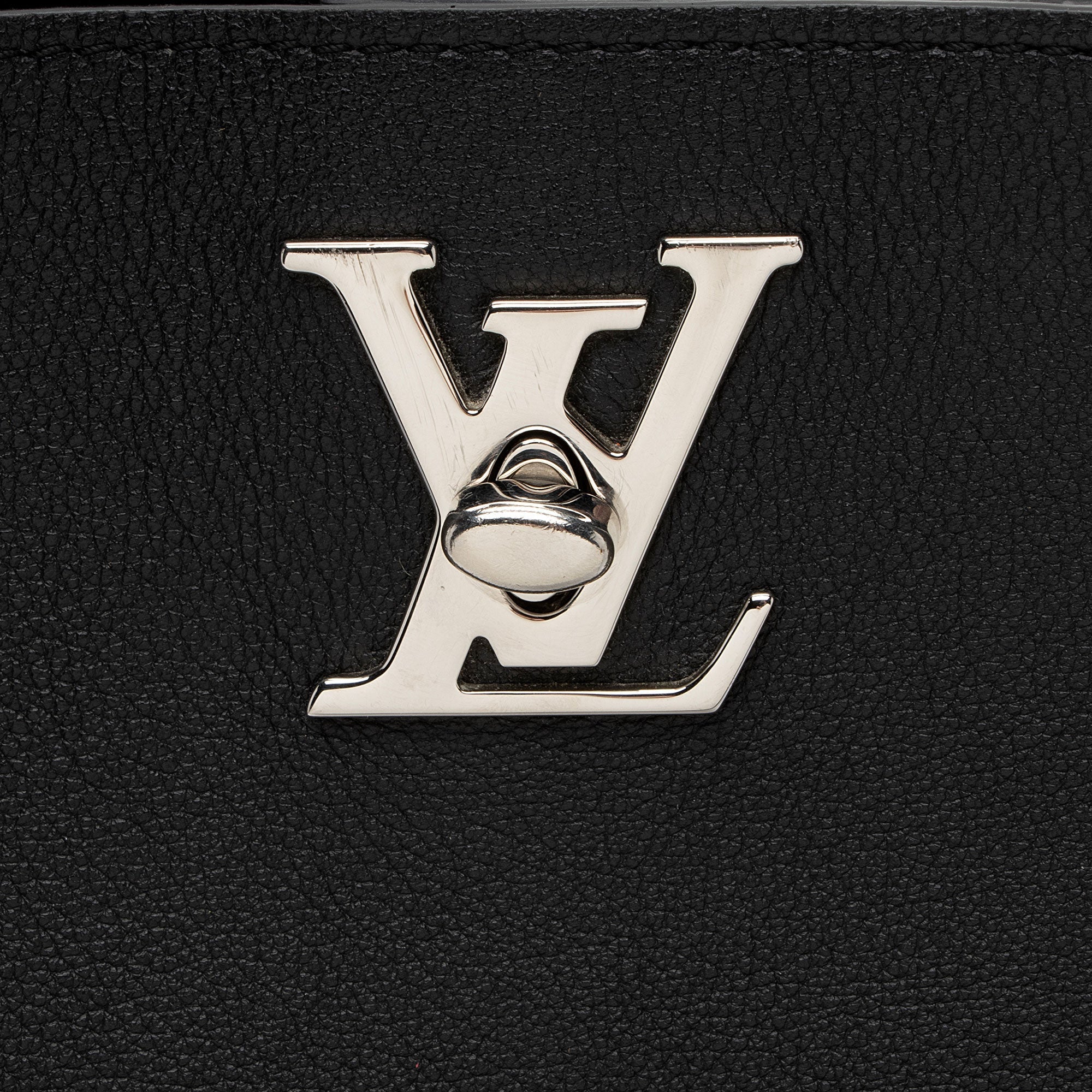 Louis Vuitton Calfskin Lockme Cabas Tote
