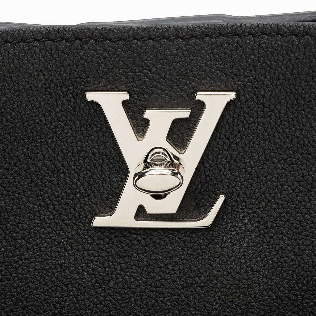 Louis Vuitton Calfskin Lockme Cabas Tote