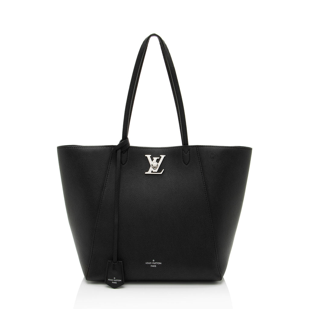 Louis Vuitton Calfskin Lockme Cabas Tote