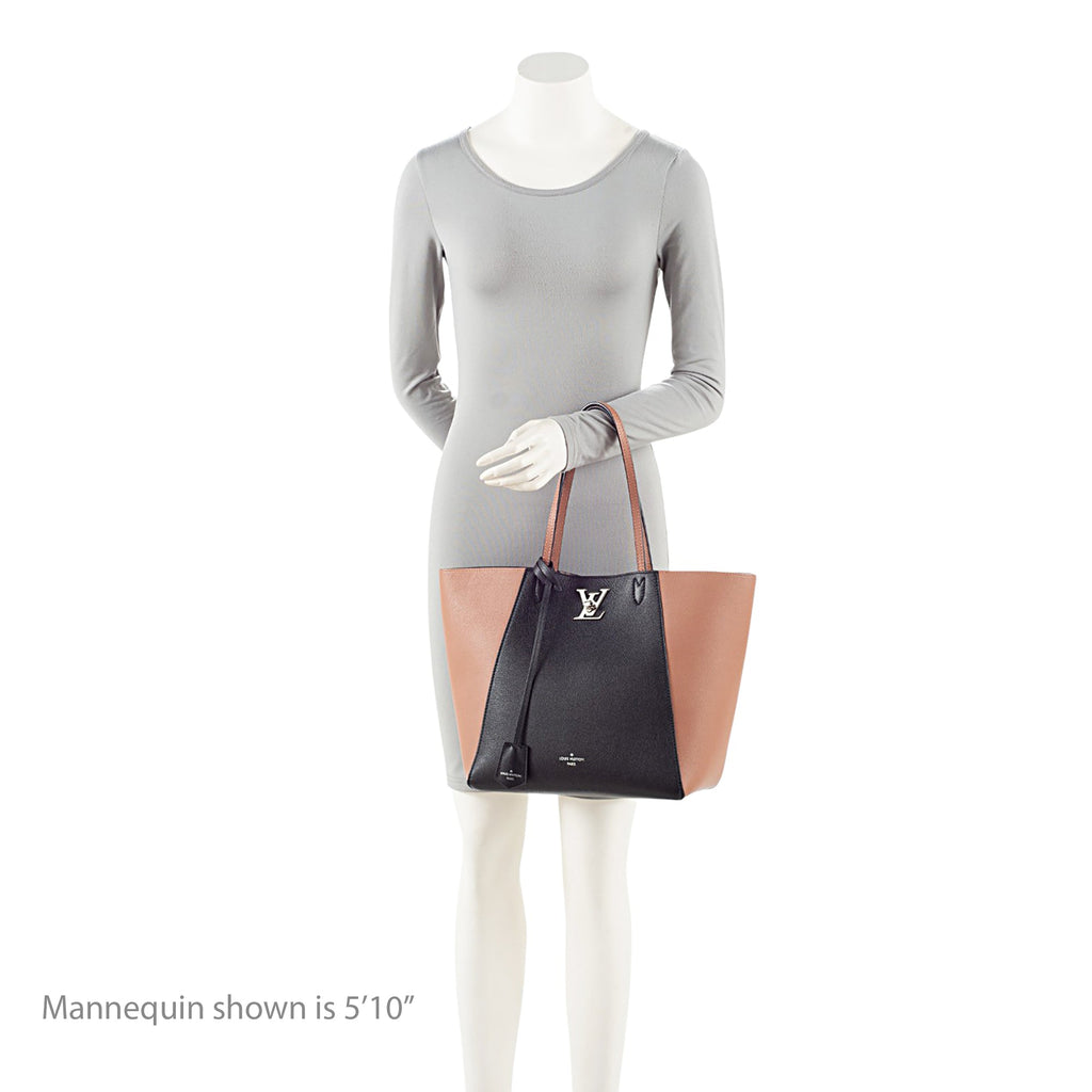 Louis Vuitton Calfskin Lockme Cabas Tote