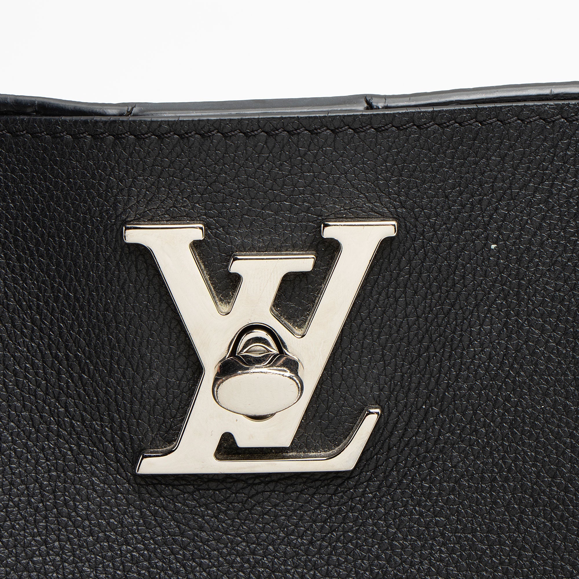 Louis Vuitton Calfskin Lockme Go Tote