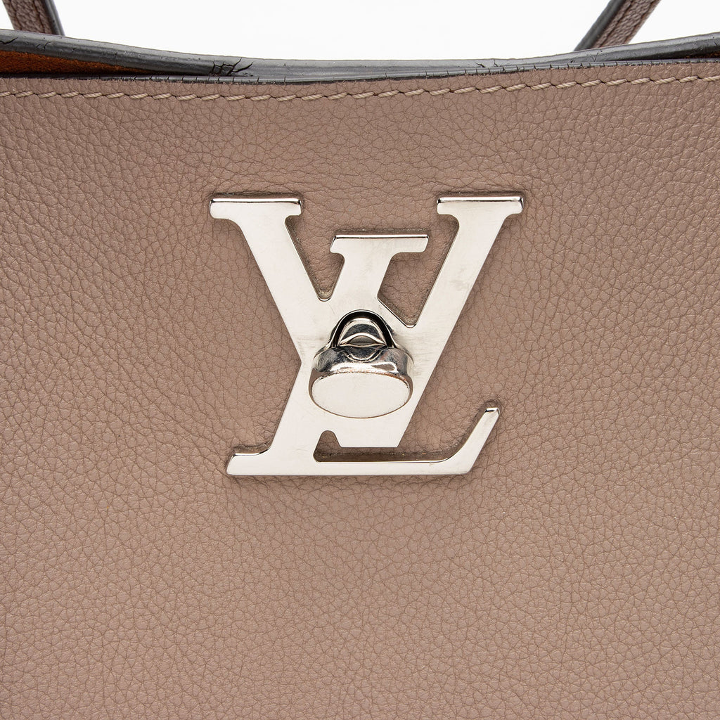 Louis Vuitton Calfskin Lockme Go Tote