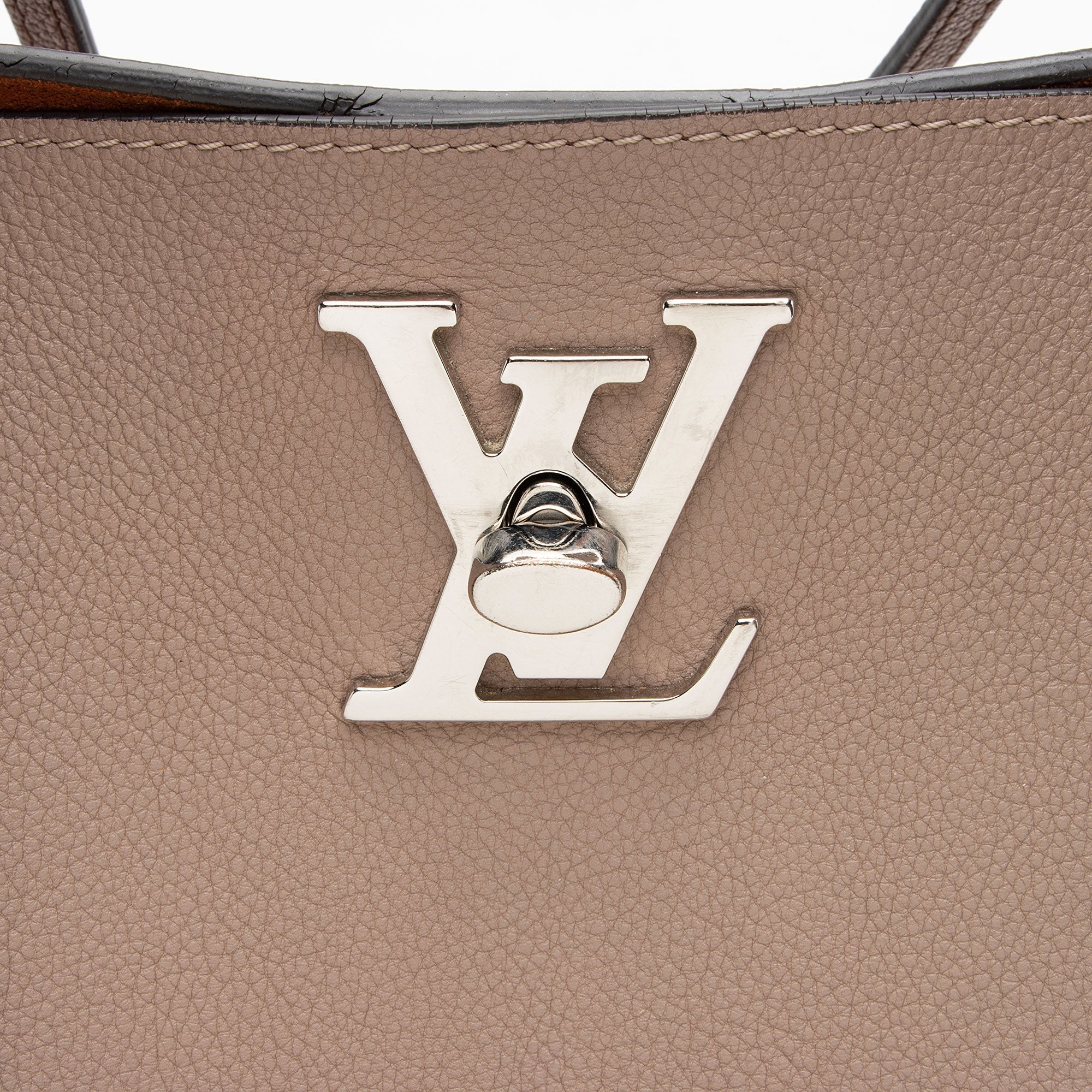 Louis Vuitton Calfskin Lockme Go Tote